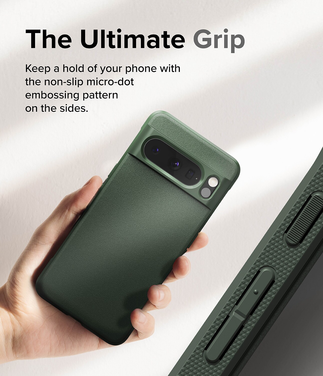 Google Pixel 8 Pro Onyx Cover, Dark Green
