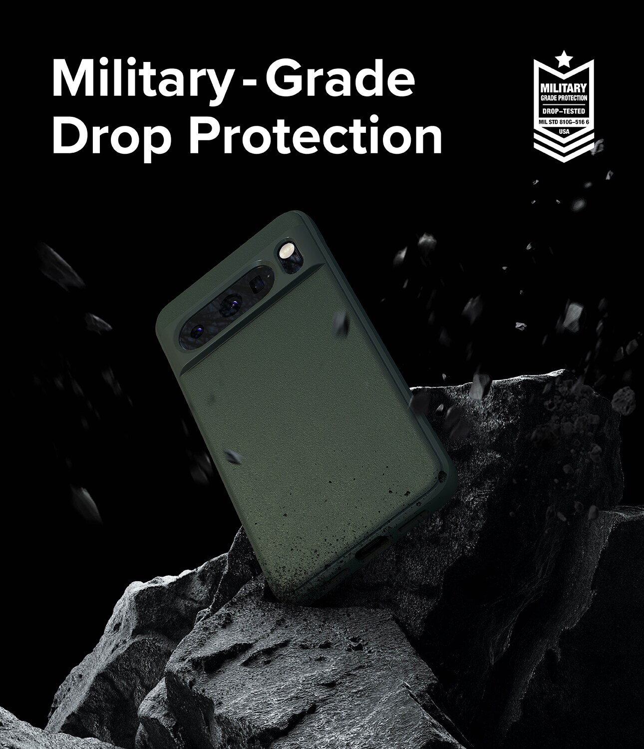 Google Pixel 8 Pro Onyx Cover, Dark Green