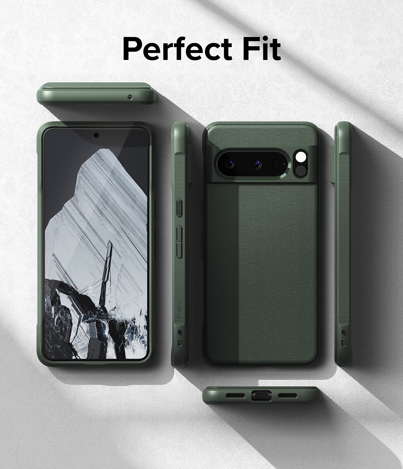 Google Pixel 8 Pro Onyx Cover, Dark Green