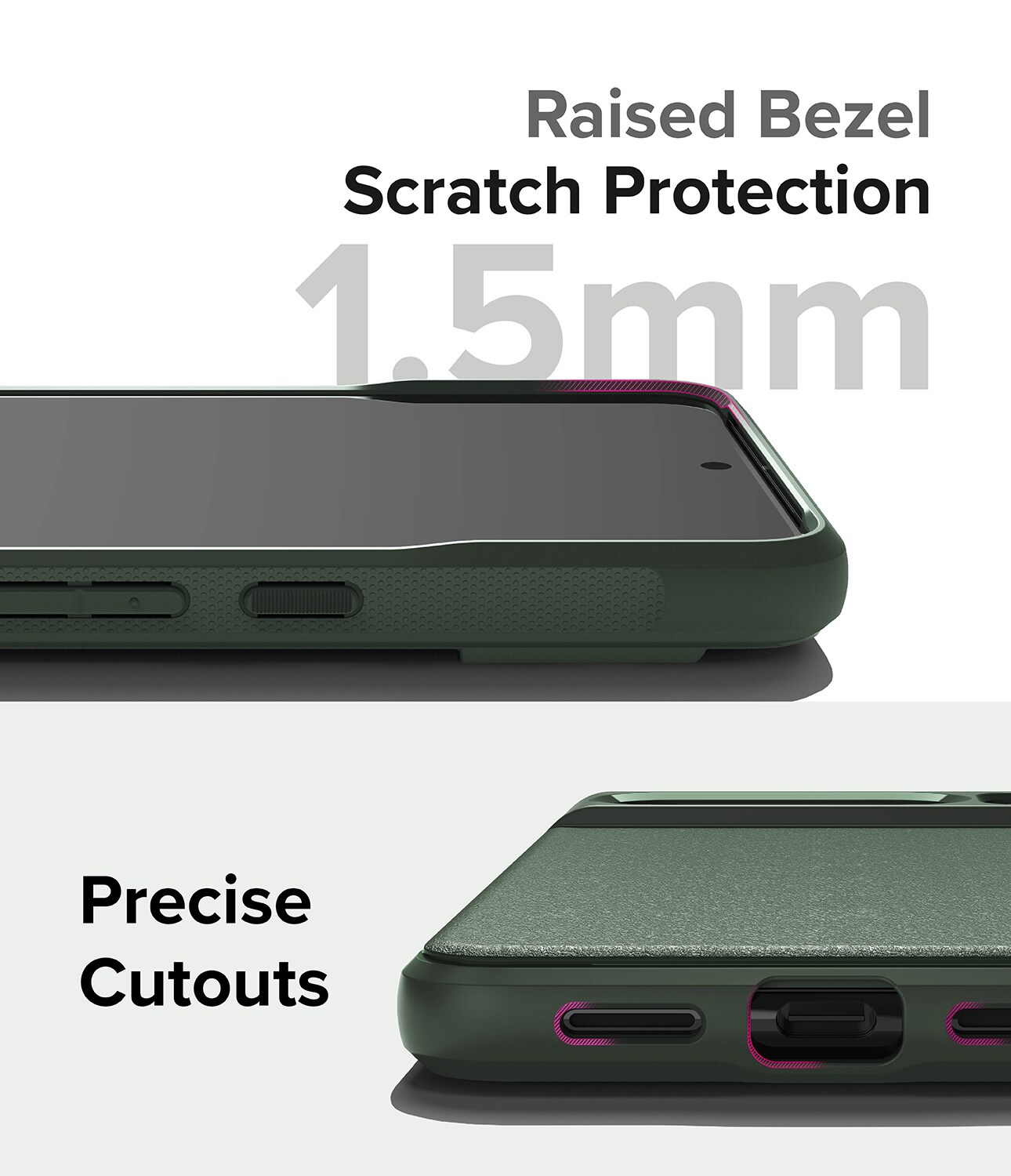 Google Pixel 8 Pro Onyx Cover, Dark Green