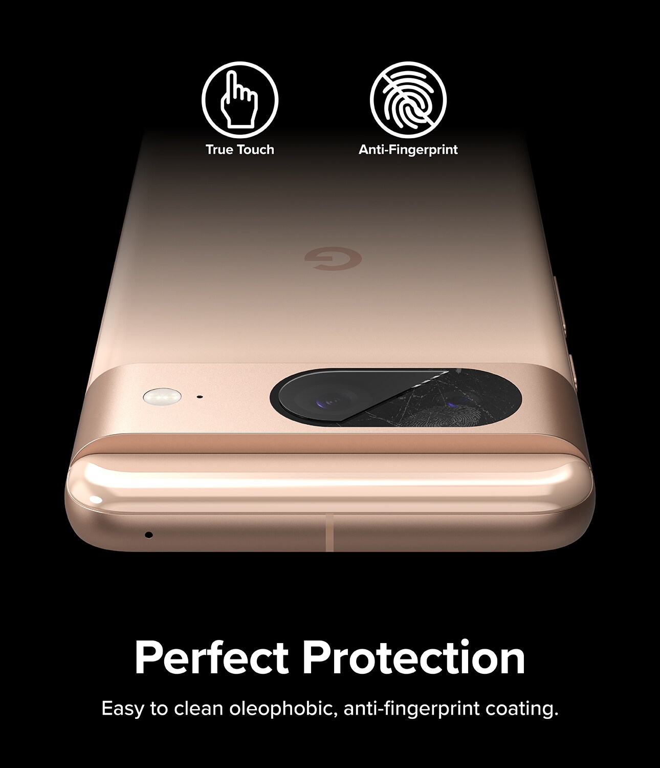 Google Pixel 8 Kamerabeskyttelse i glas (3-pak)
