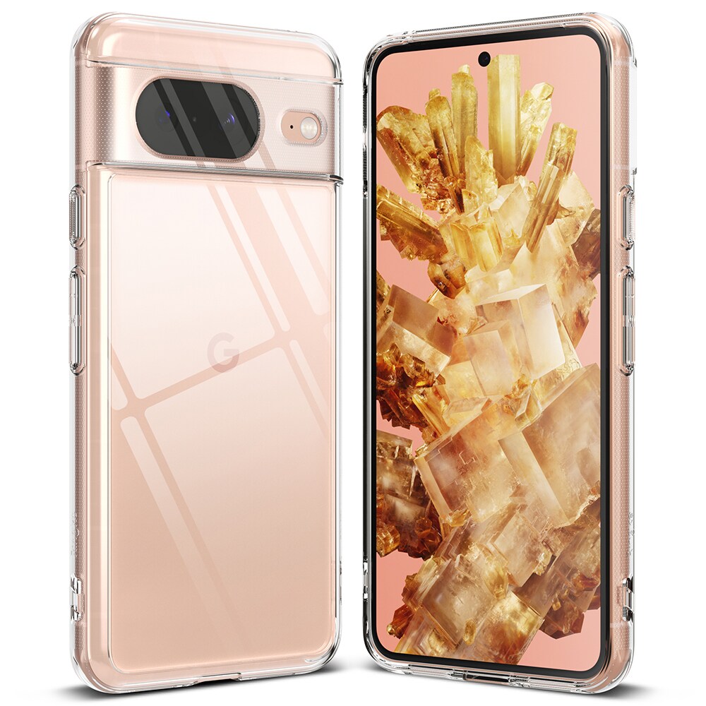 Google Pixel 8 Fusion cover, Gennemsigtig