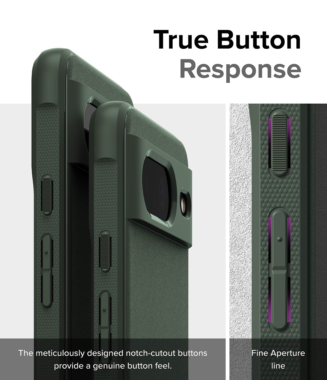 Google Pixel 8 Onyx Cover, Dark Green
