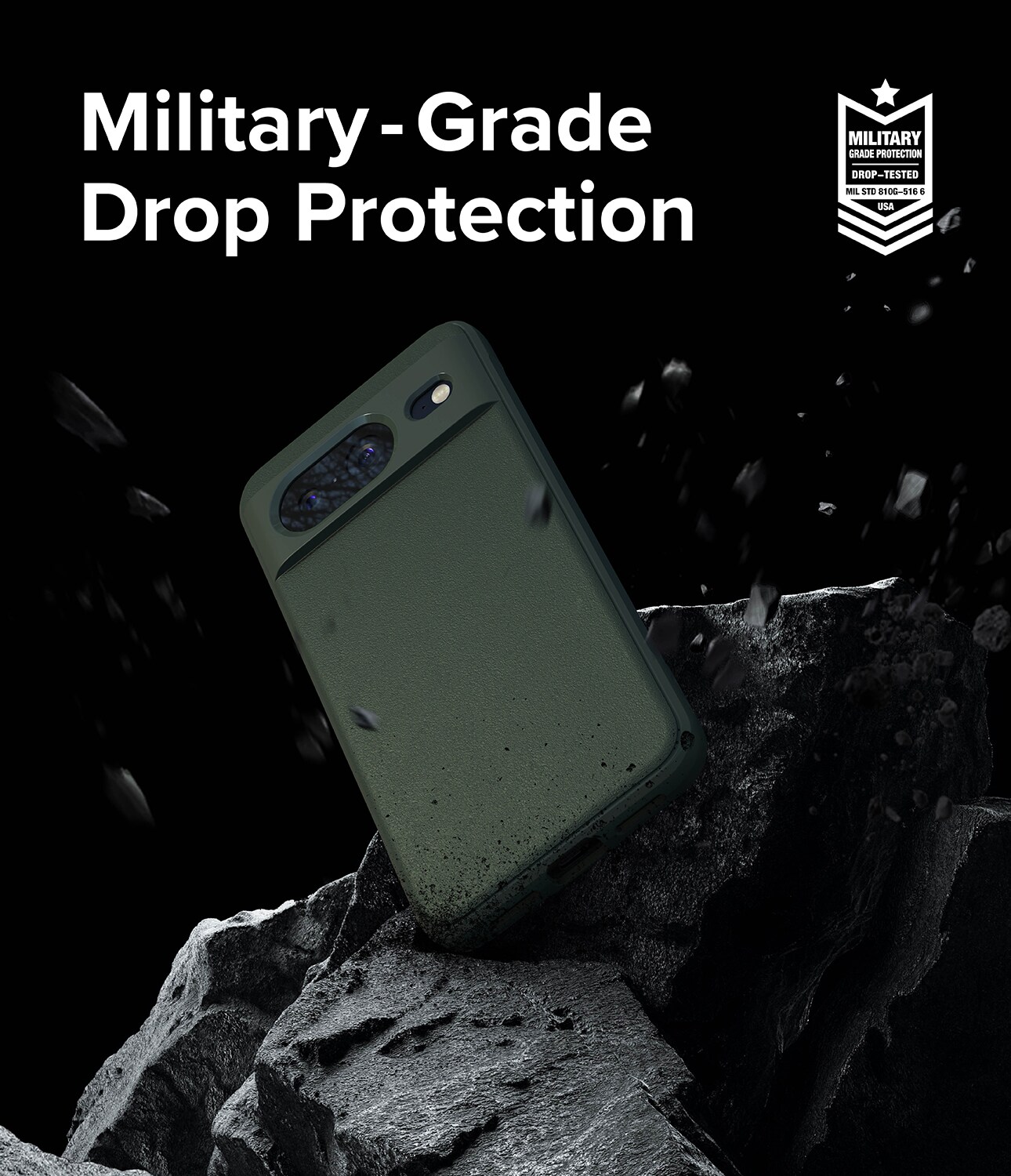 Google Pixel 8 Onyx Cover, Dark Green