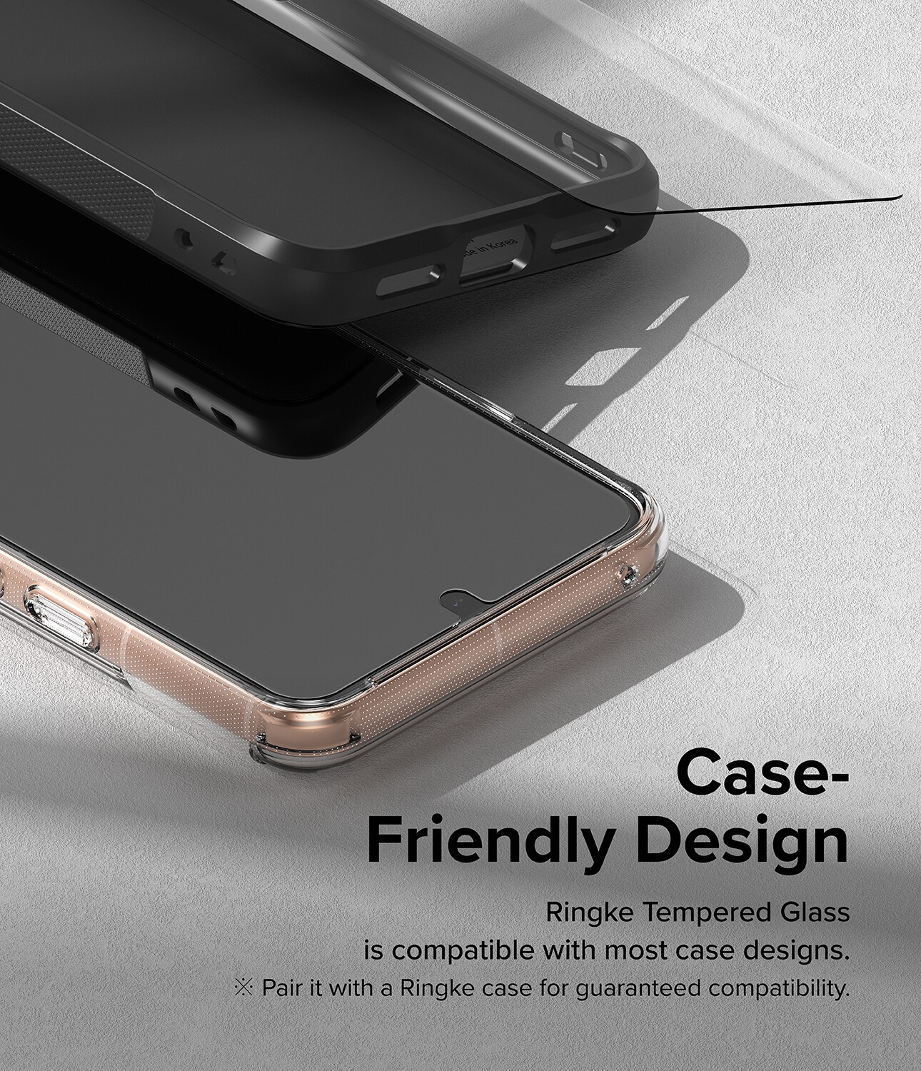 Google Pixel 8 Skærmbeskytter i glas med monteringsværktøj (2-pak)