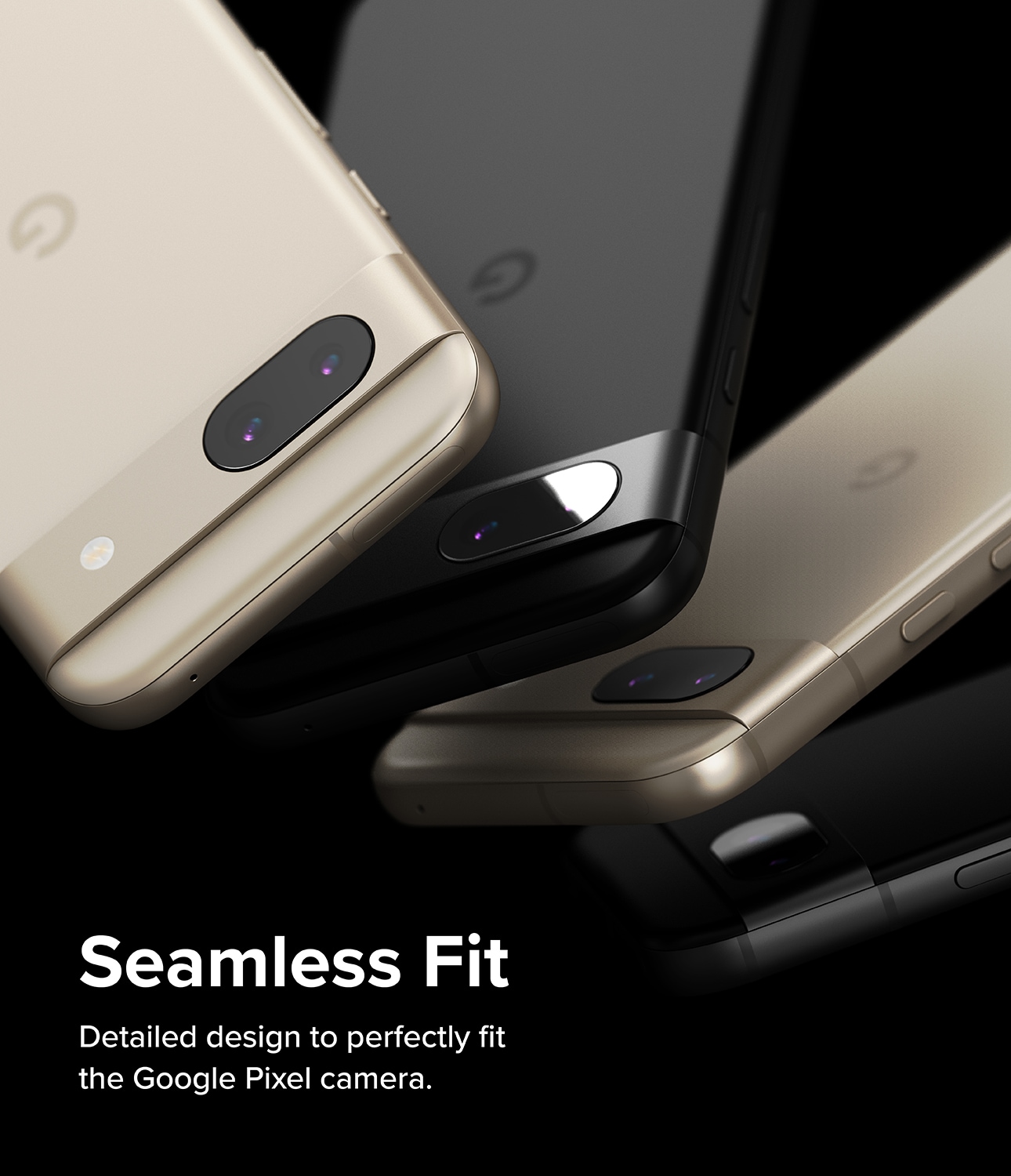 Google Pixel 8a Kamerabeskyttelse i glas (3-pak)