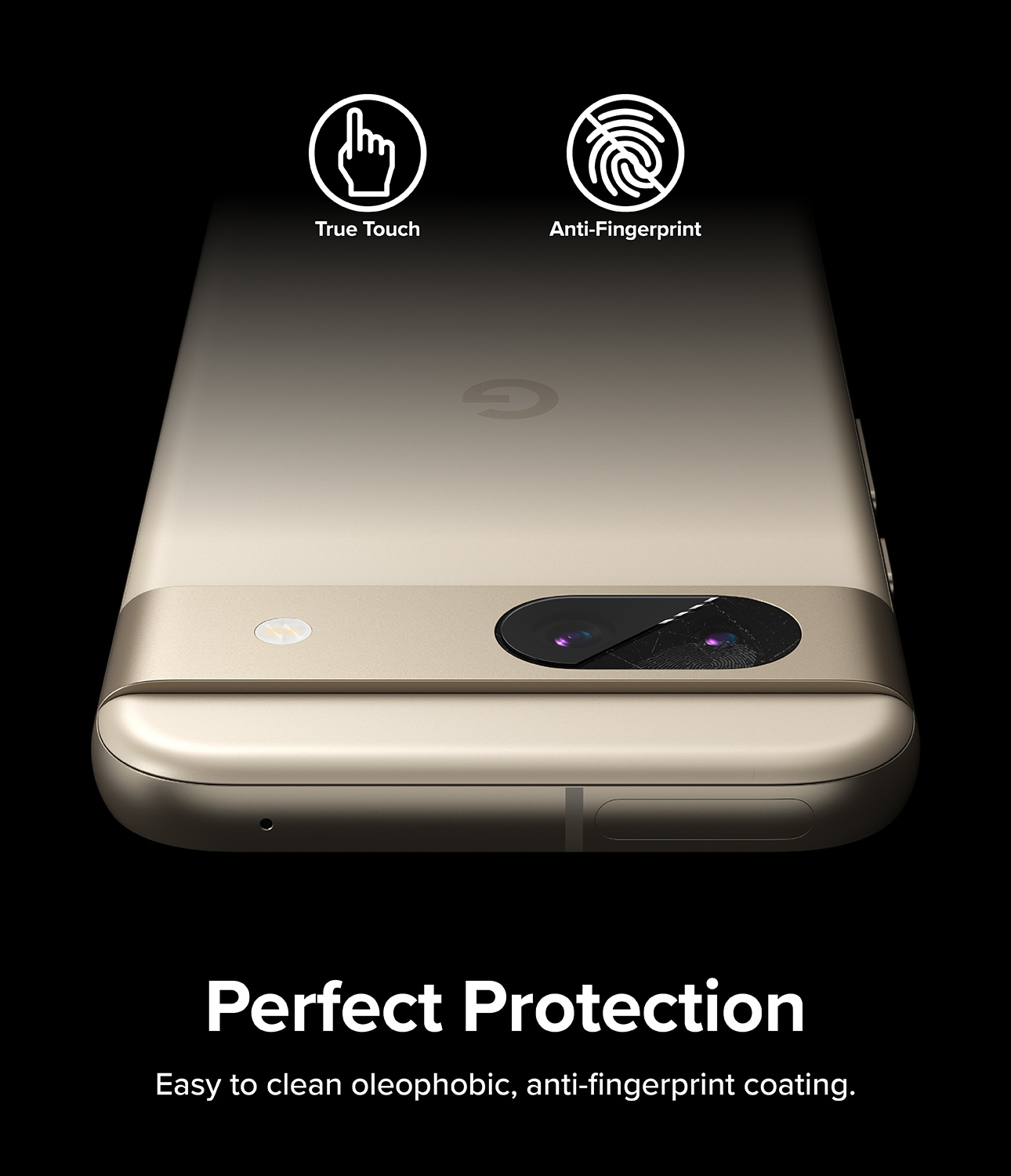 Google Pixel 8a Kamerabeskyttelse i glas (3-pak)
