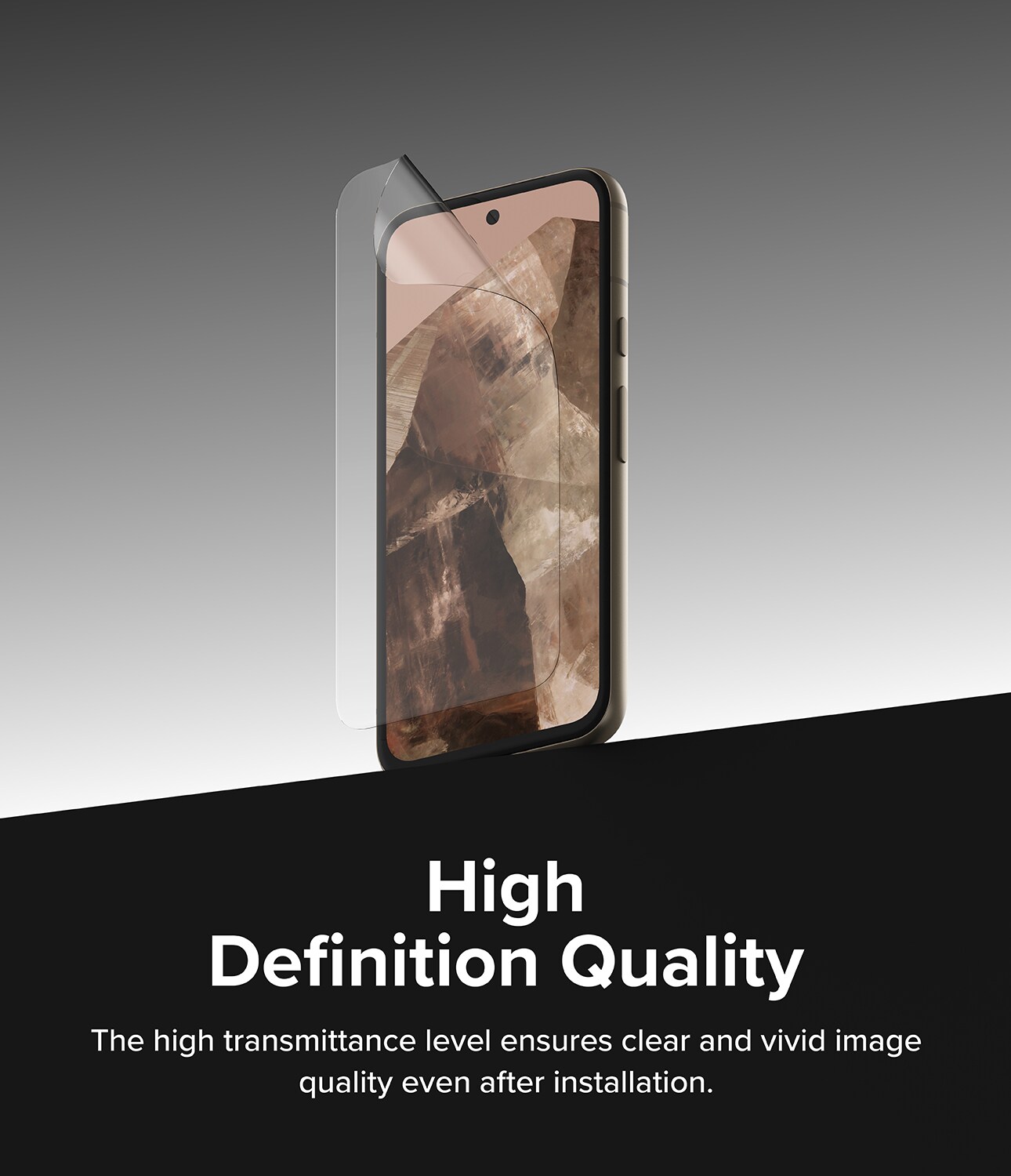 Google Pixel 8a Skærmbeskytter beskyttelsesfilm - Dual Easy (2-pak)