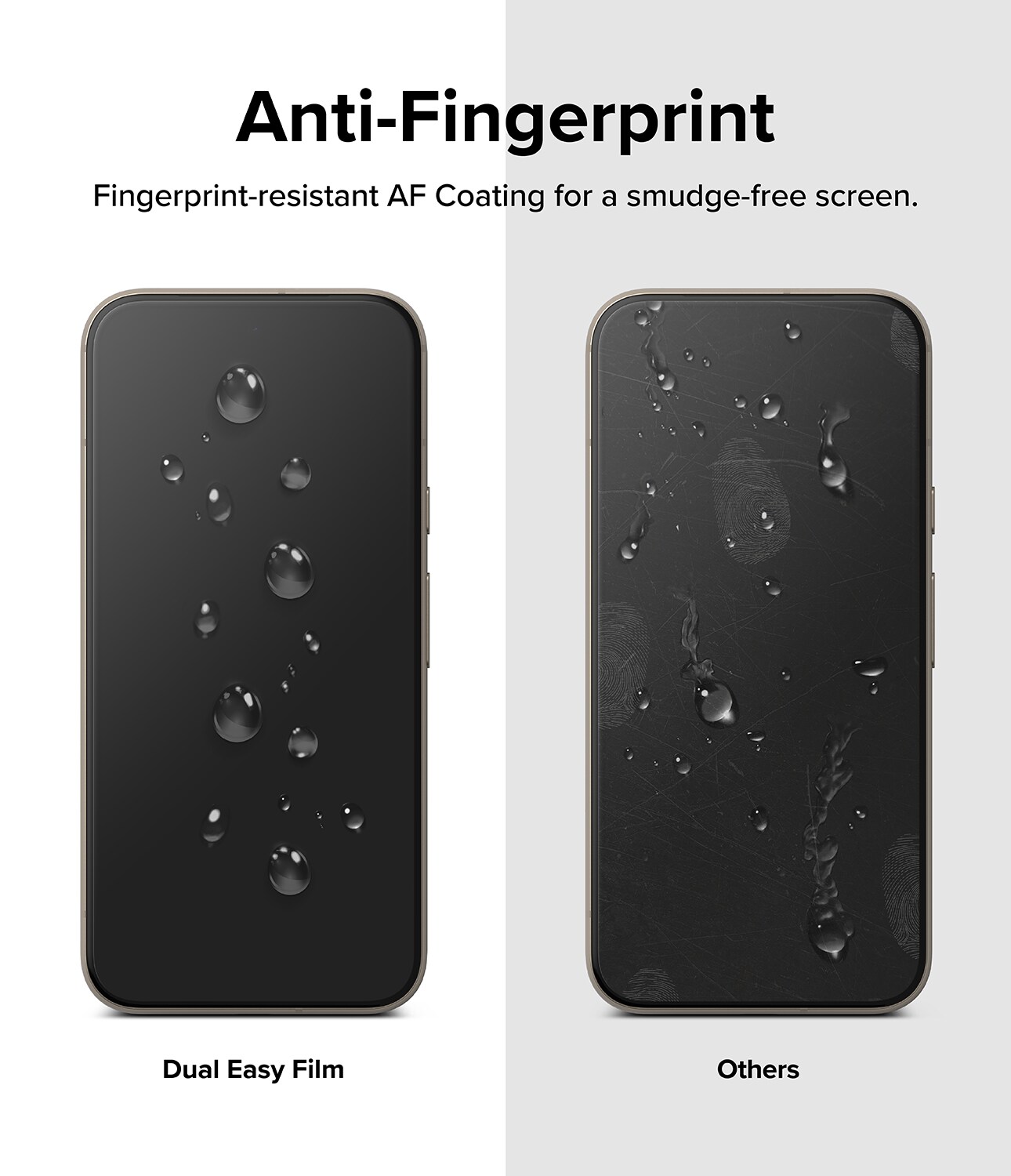 Google Pixel 8a Skærmbeskytter beskyttelsesfilm - Dual Easy (2-pak)