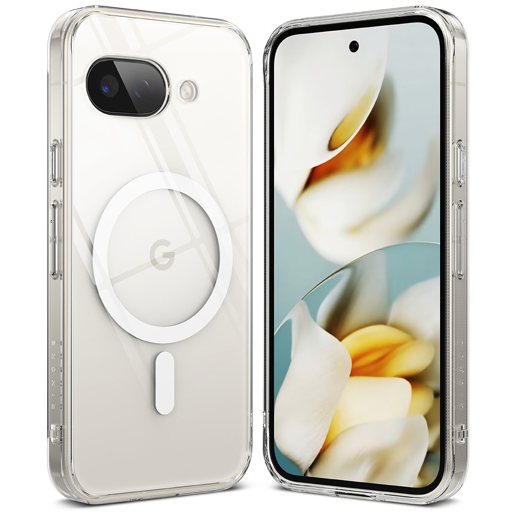 Google Pixel 9a Fusion MagSafe cover, Gennemsigtig