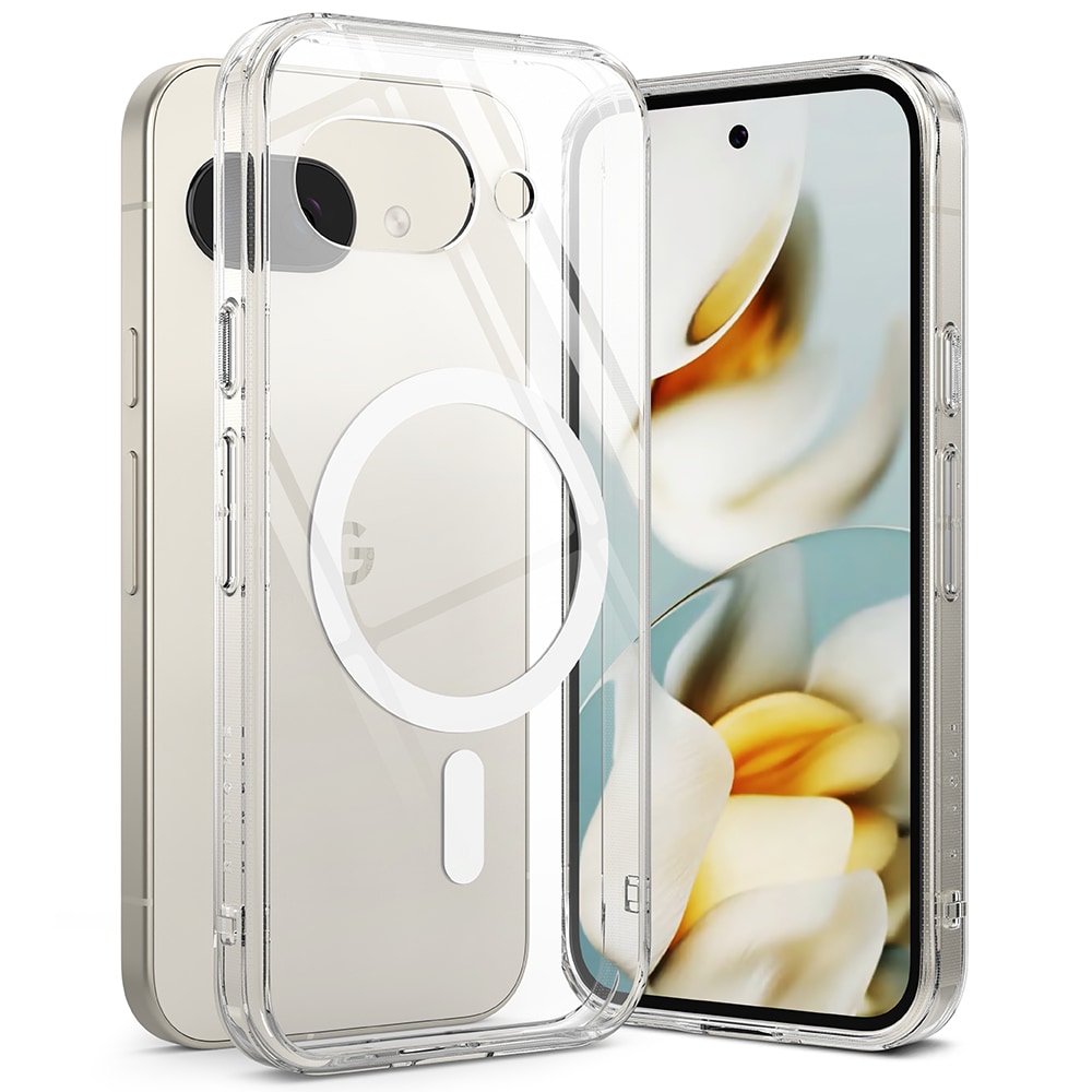 Google Pixel 9a Fusion MagSafe cover, Gennemsigtig