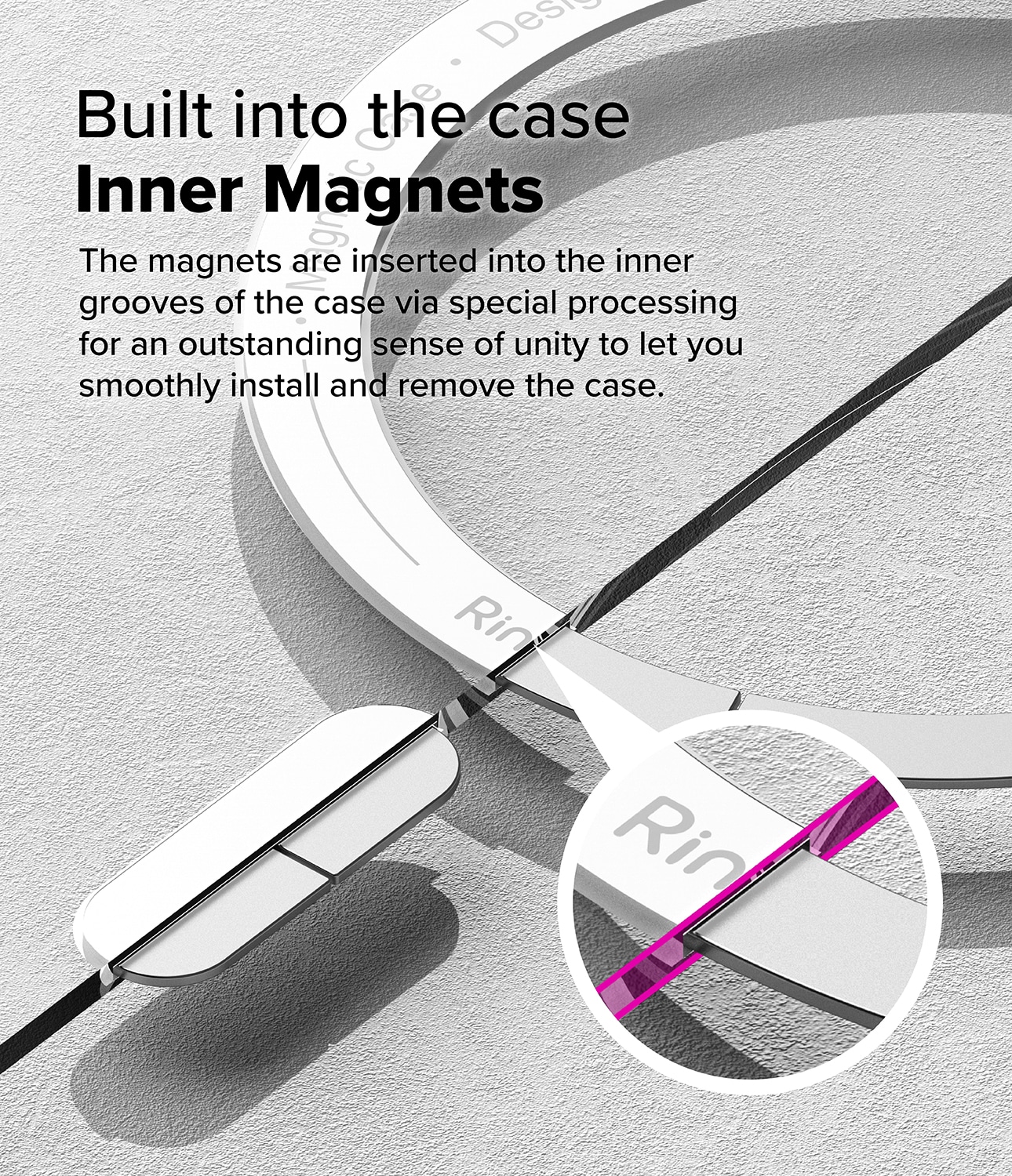 Google Pixel 9a Fusion MagSafe cover, Gennemsigtig