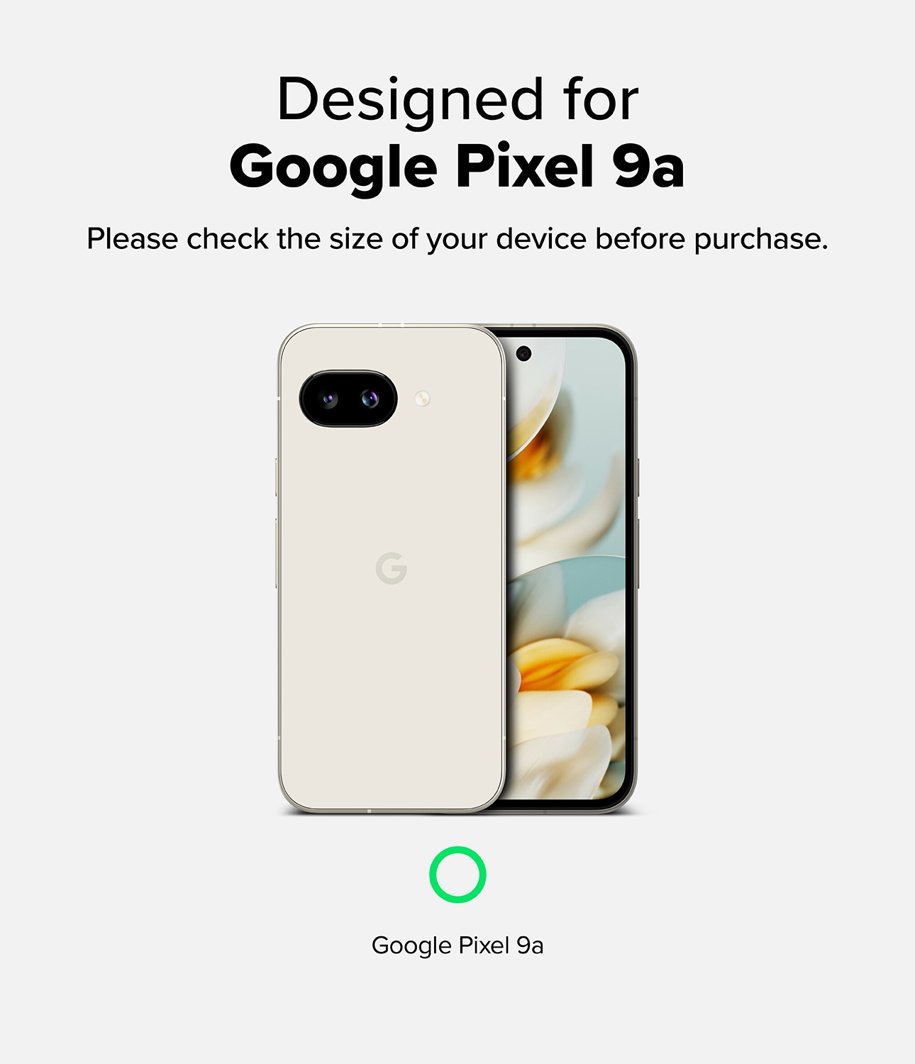 Google Pixel 9a Fusion MagSafe cover, Gennemsigtig
