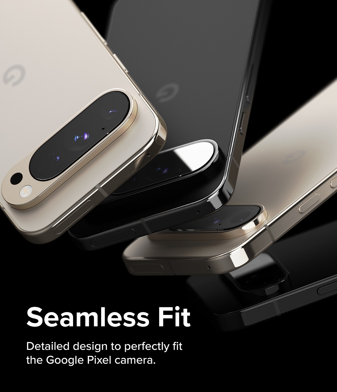 Google Pixel 9 Pro XL Kamerabeskyttelse i glas (3-pak)