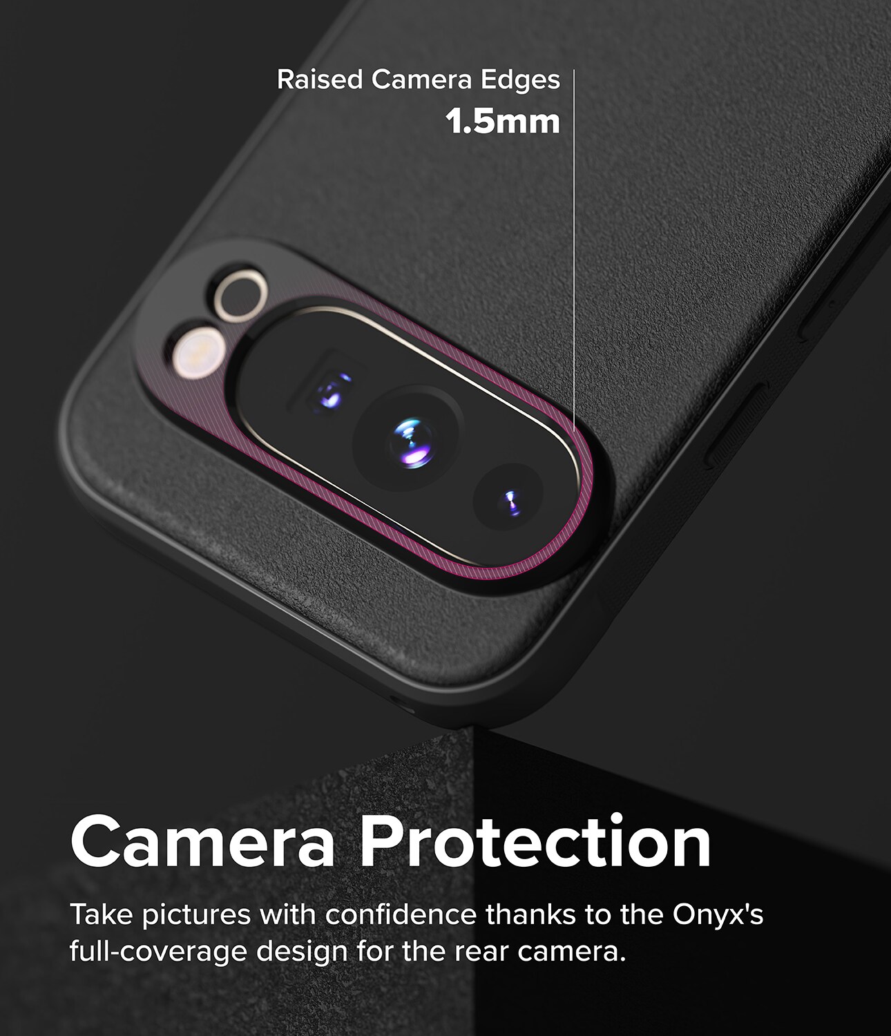 Google Pixel 9 Pro XL Onyx Cover, Black