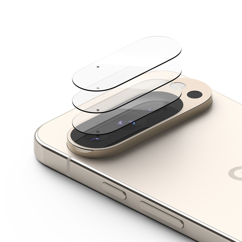 Google Pixel 9 Pro Kamerabeskyttelse i glas (3-pak)