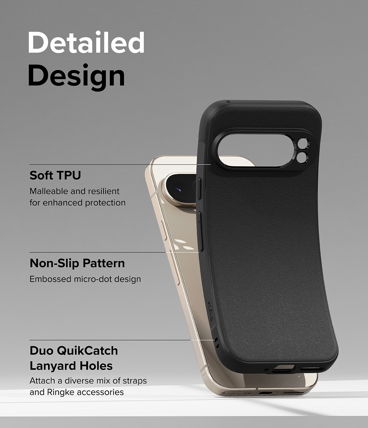 Google Pixel 9 Pro Onyx Cover, Black