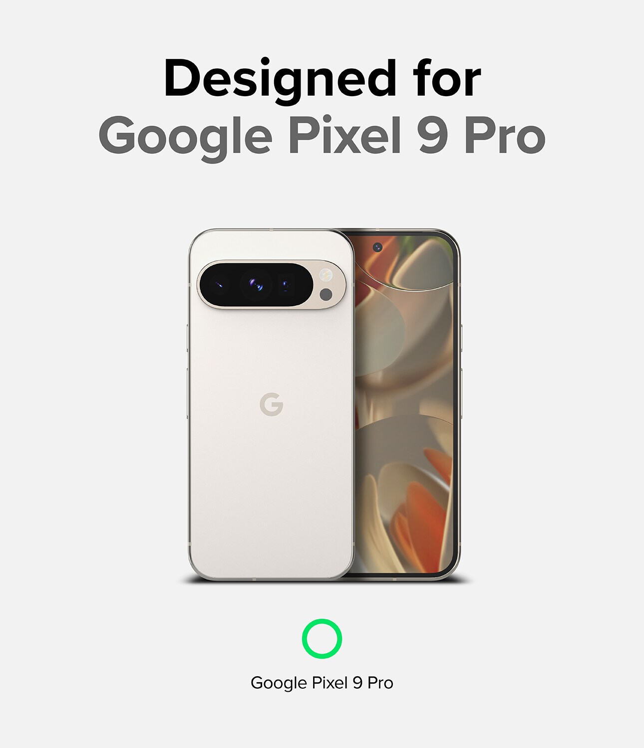 Google Pixel 9 Pro Onyx Cover, Dark Green