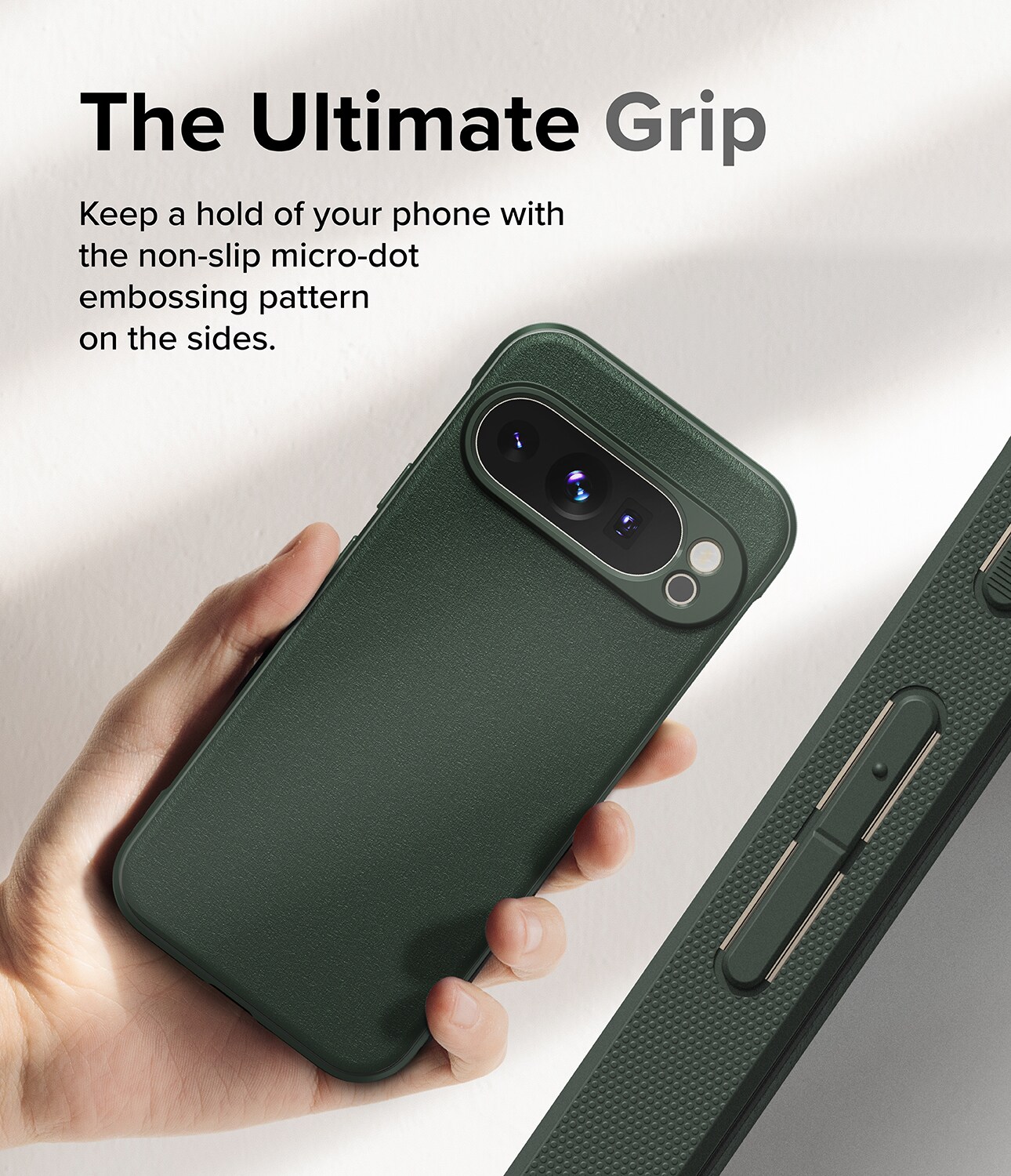 Google Pixel 9 Pro Onyx Cover, Dark Green