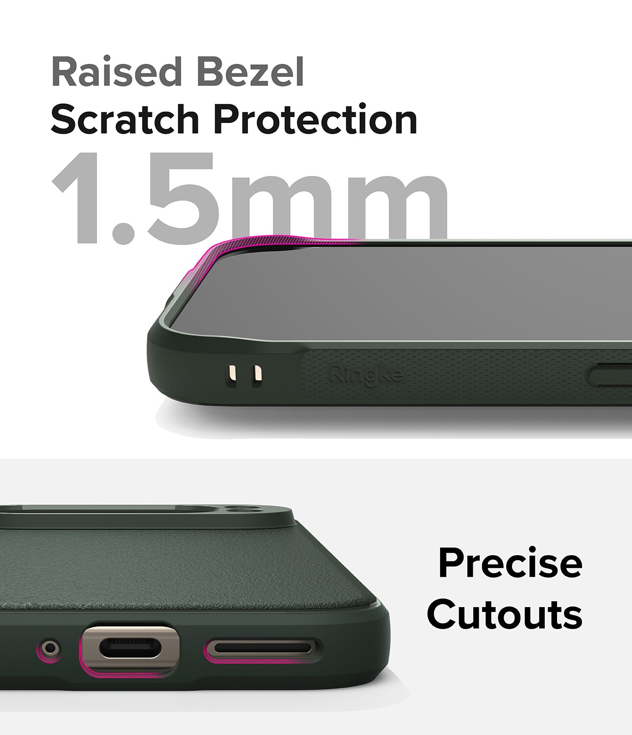 Google Pixel 9 Pro Onyx Cover, Dark Green
