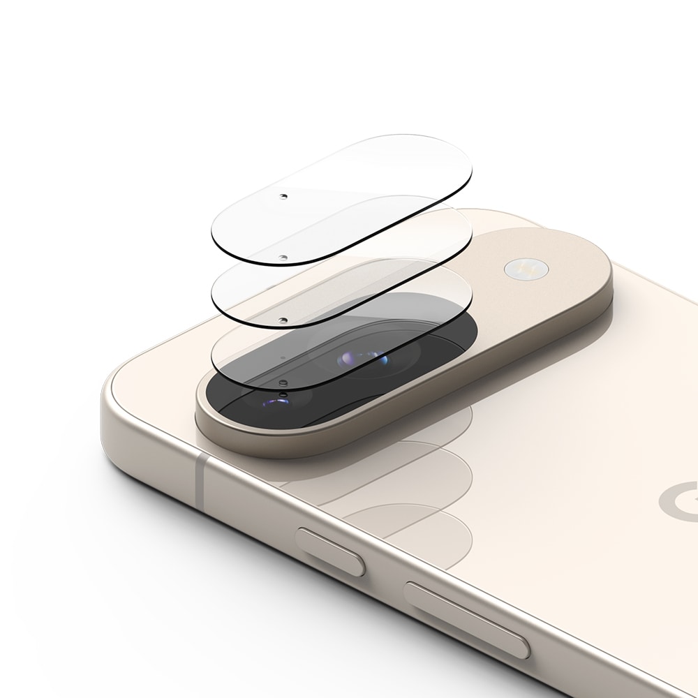 Google Pixel 9 Kamerabeskyttelse i glas (3-pak)