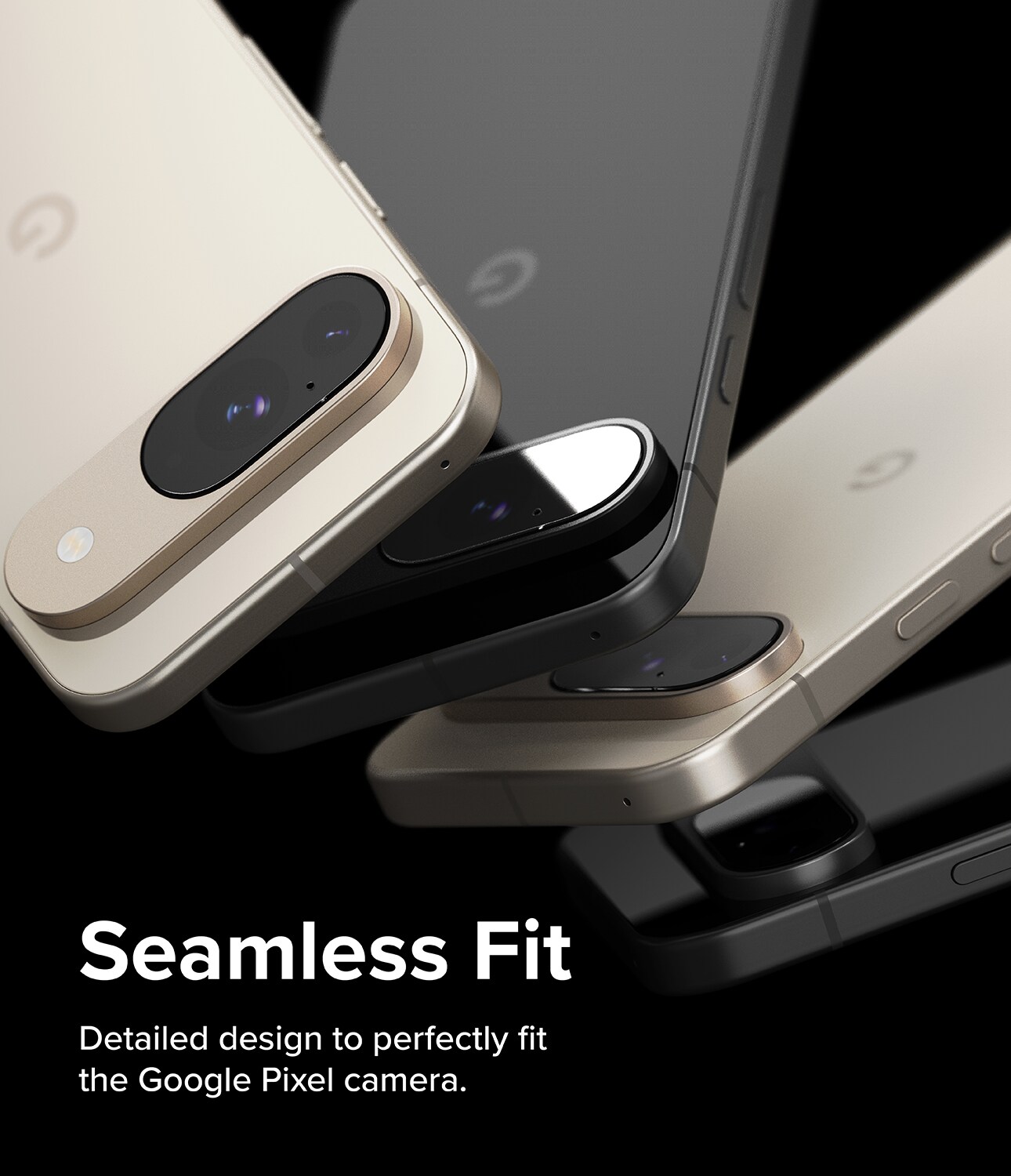 Google Pixel 9 Kamerabeskyttelse i glas (3-pak)
