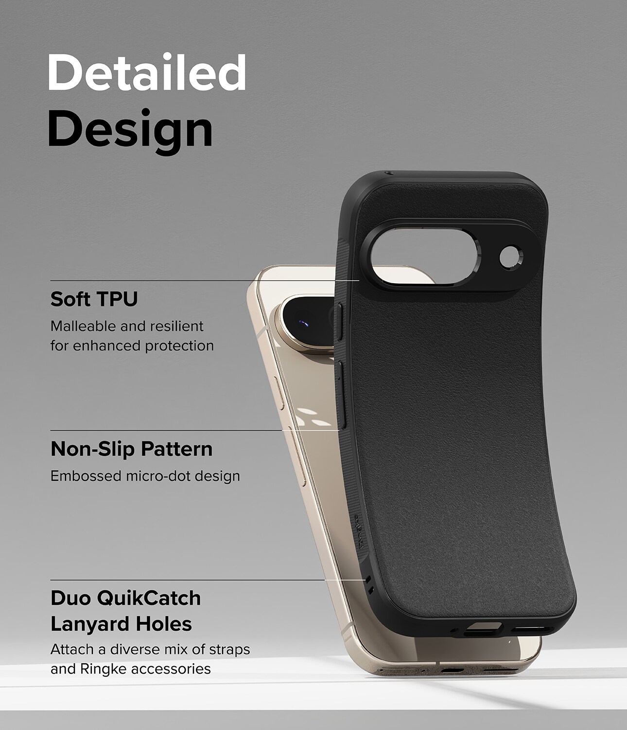 Google Pixel 9 Onyx Cover, Black