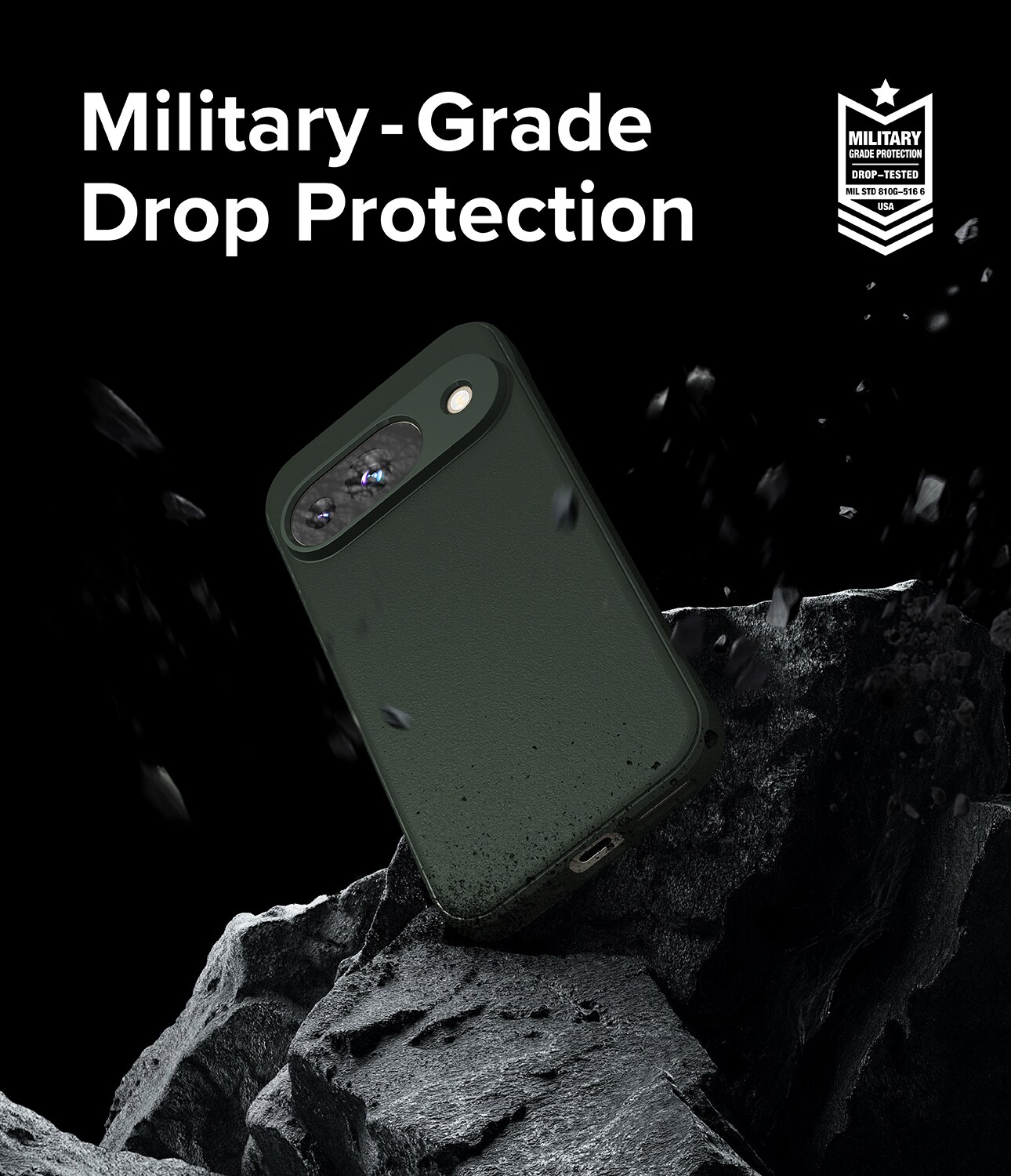 Google Pixel 9 Onyx Cover, Dark Green