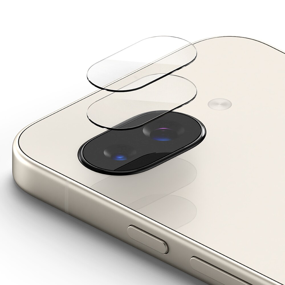 Google Pixel 9a Kamerabeskyttelse i glas (2-pak)