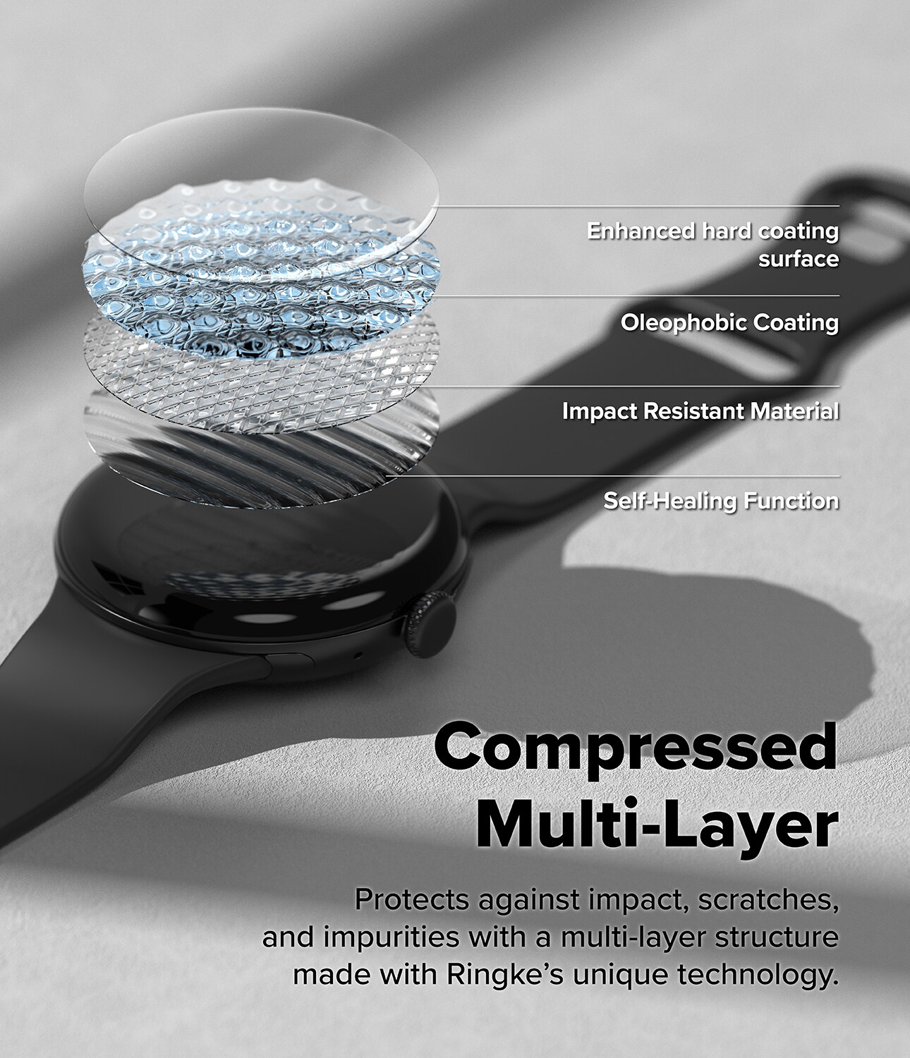 Google Pixel Watch 4 41mm Skærmbeskyttelse - beskyttelsesfilm Dual Easy Pro (2-pack)