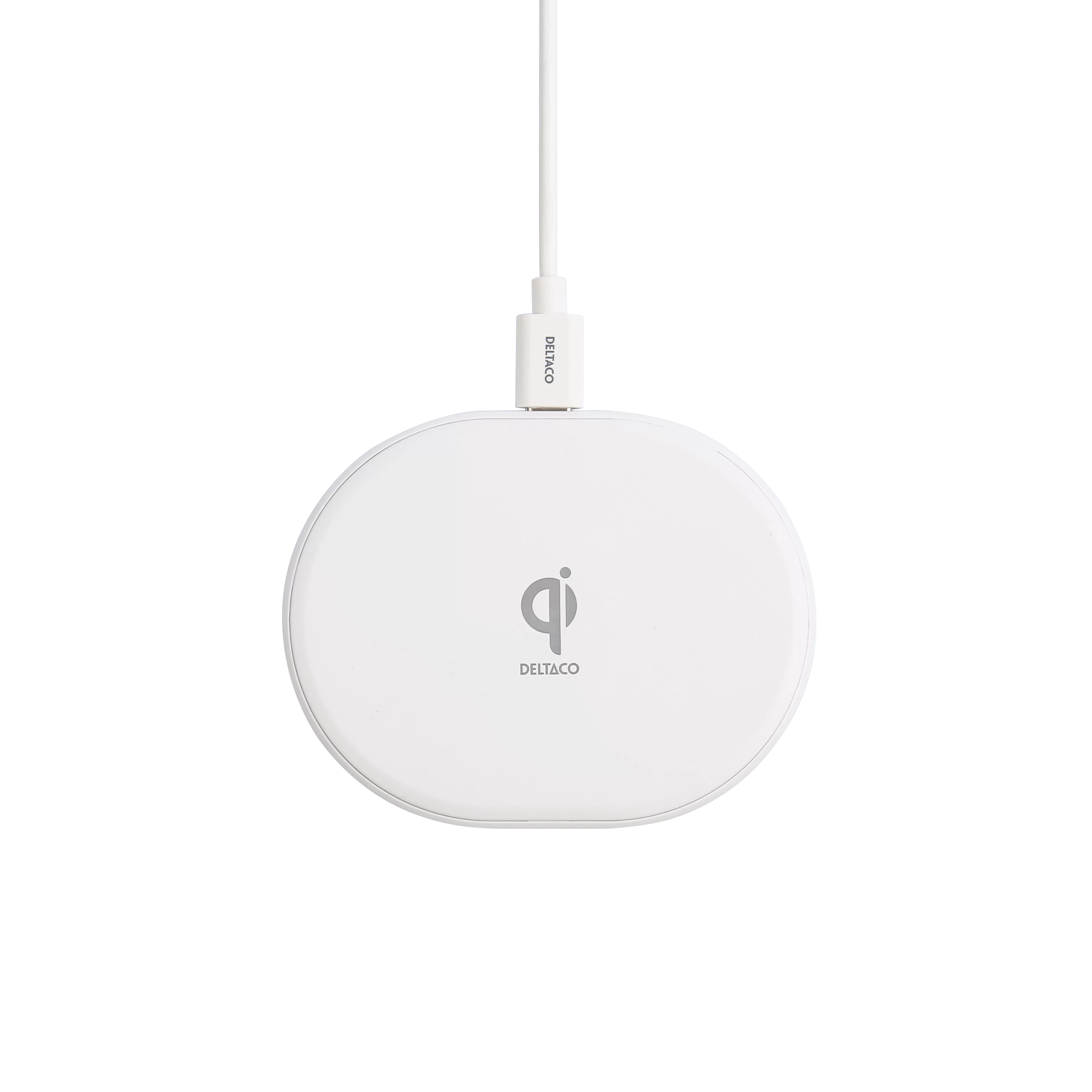Trådløs Qi-opladningsplade 10W, Sort