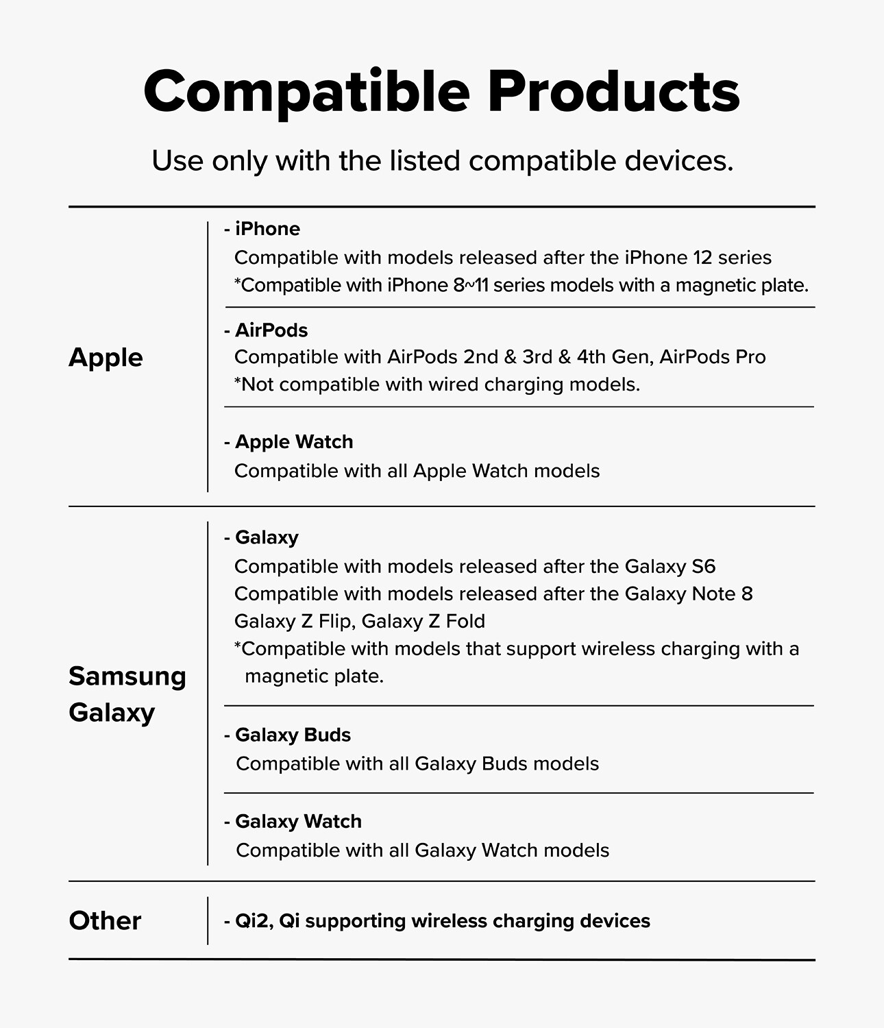 Qi2 MagSafe 3-i-1 opladningsstation, Hvid