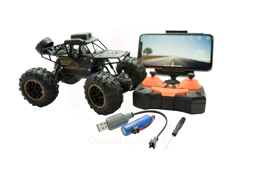 1:18 Rock Crawler fjernstyret bil med WiFi-kamera
