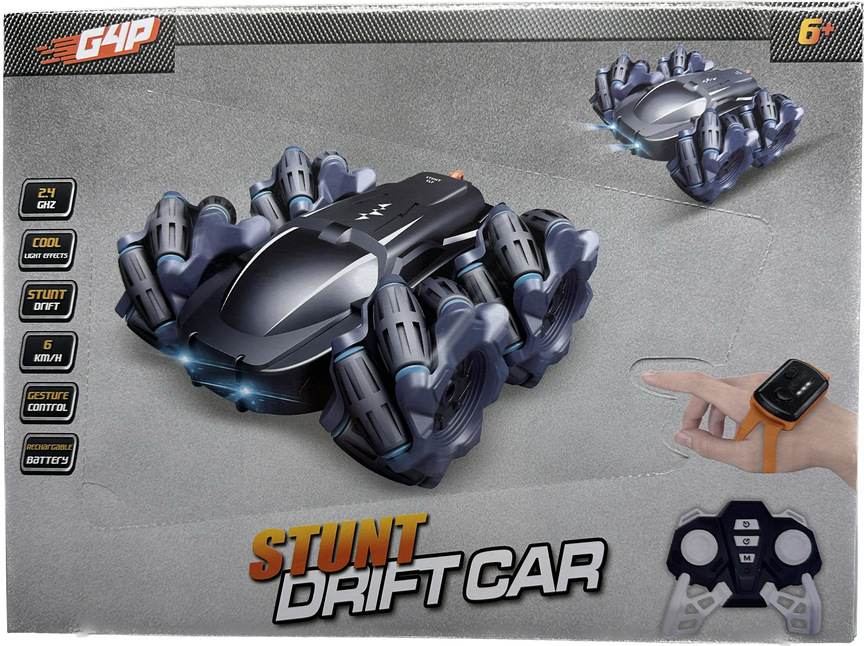 Fjernstyret Stunt Drift Car