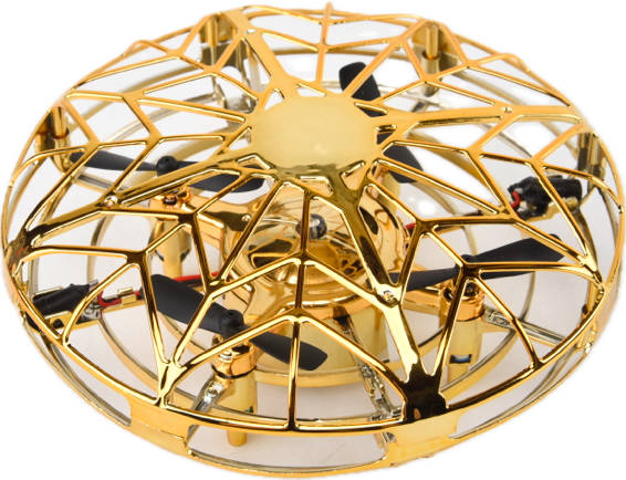 Flyvende UFO drone, Guld