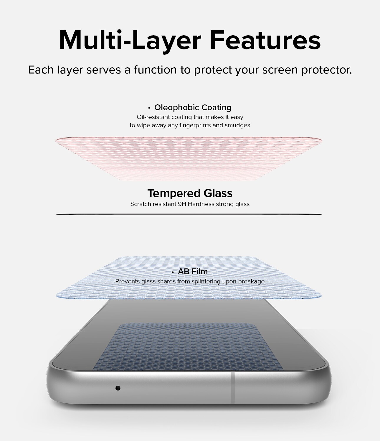 Samsung Galaxy S23 FE Skærmbeskytter i glas med monteringsværktøj (2-pak)