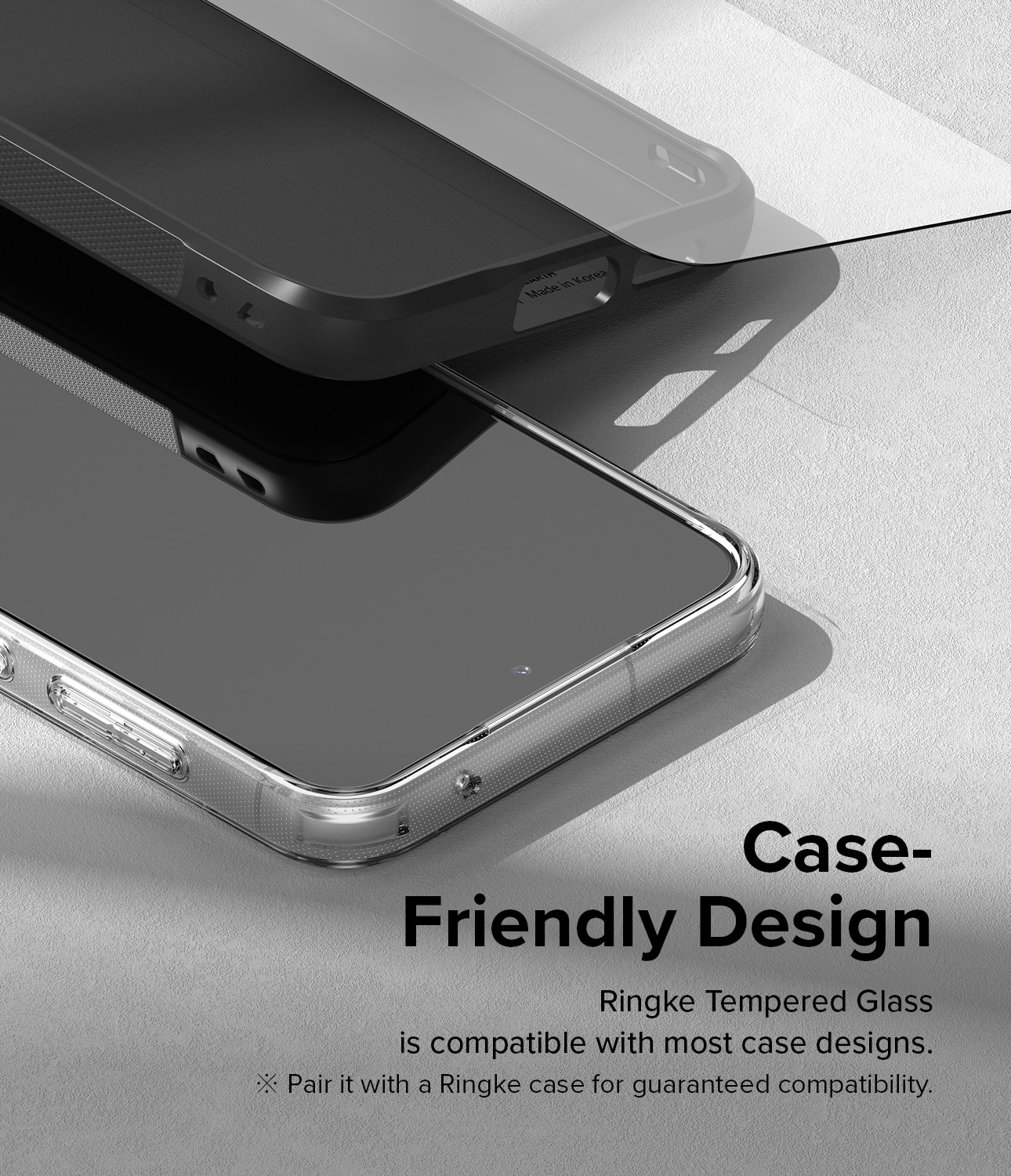 Samsung Galaxy S23 FE Skærmbeskytter i glas med monteringsværktøj (2-pak)