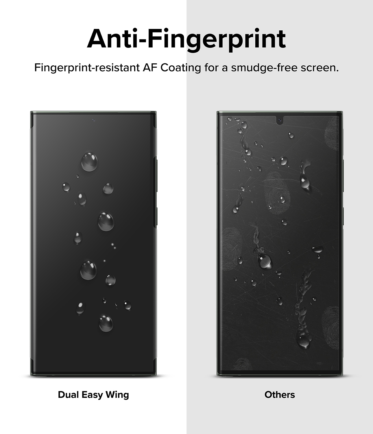 Samsung Galaxy S23 Ultra Skærmbeskytter beskyttelsesfilm - Dual Easy Wing (2-pak)