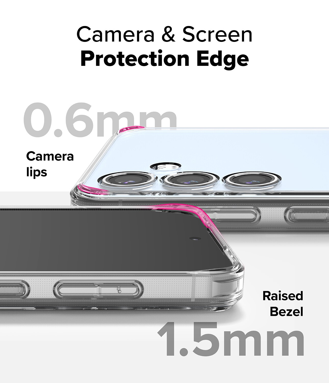 Samsung Galaxy S24 FE Fusion cover, Clear