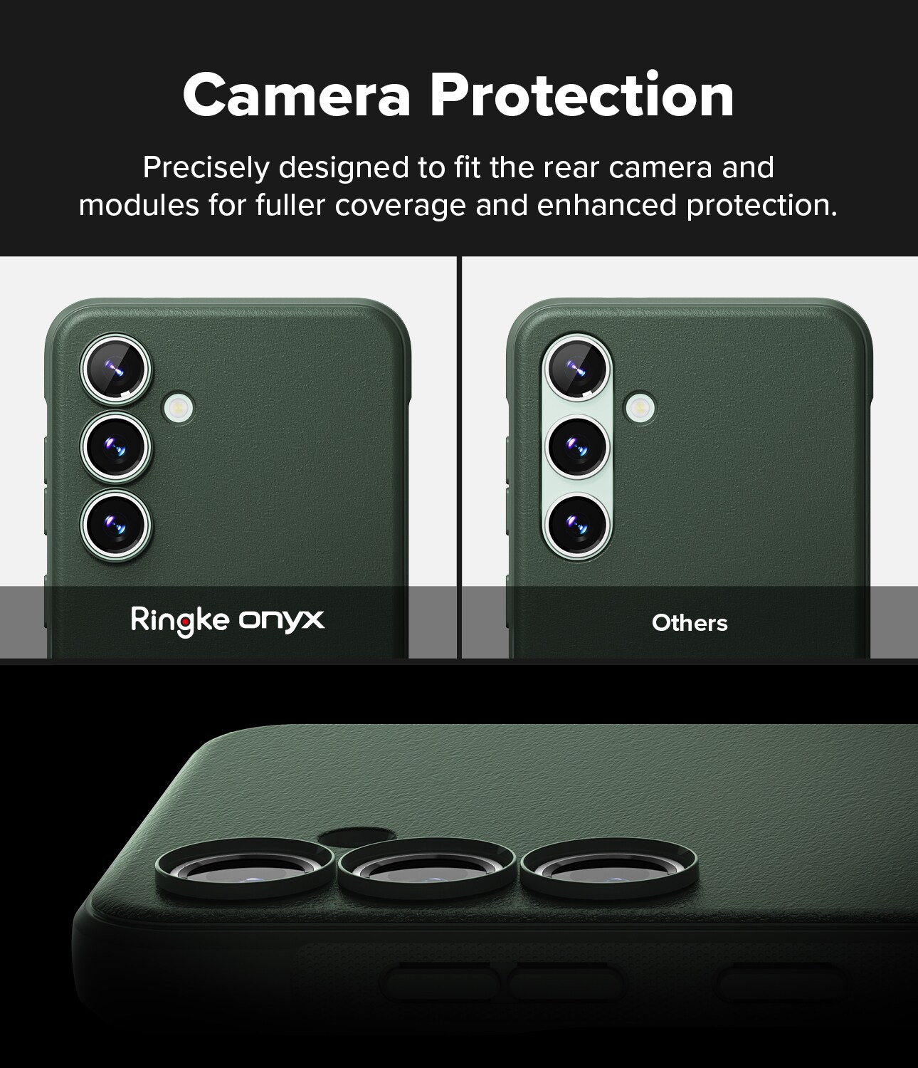 Samsung Galaxy S24 FE Onyx Cover, Dark Green