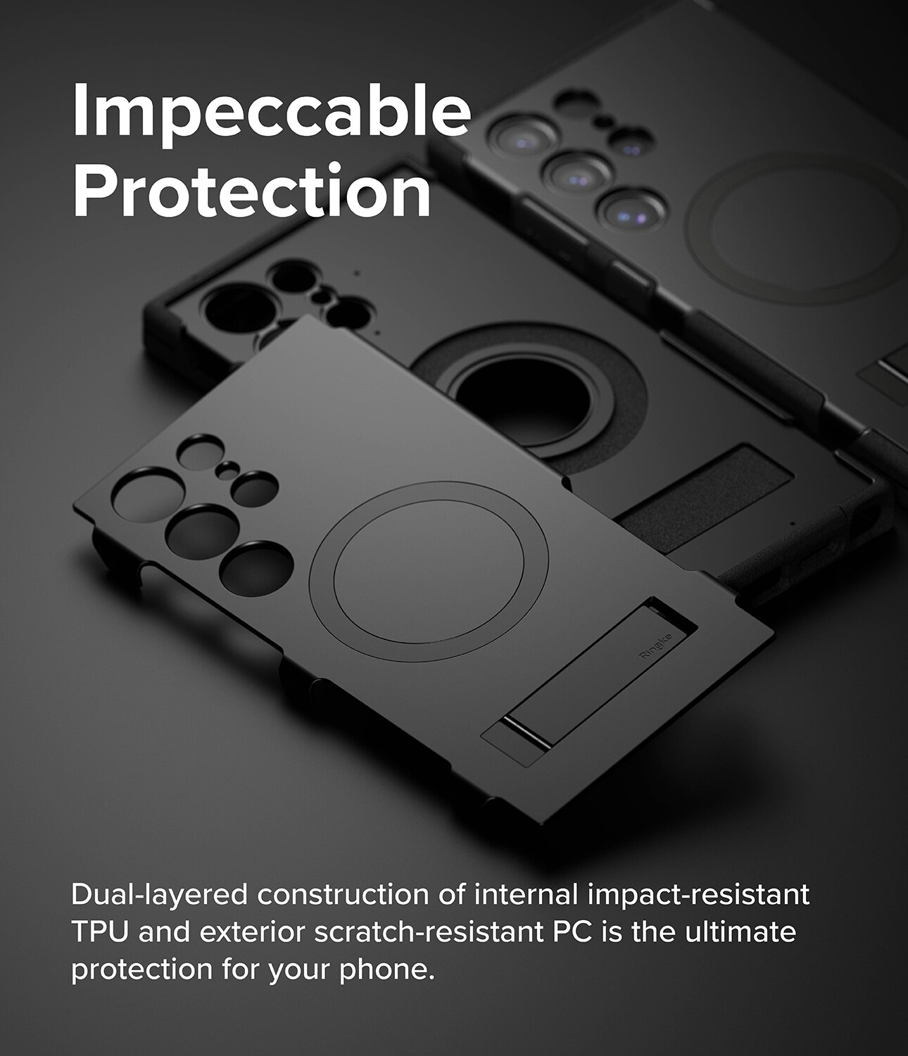 Samsung Galaxy S24 Ultra Alles magnetiske cover, Sort