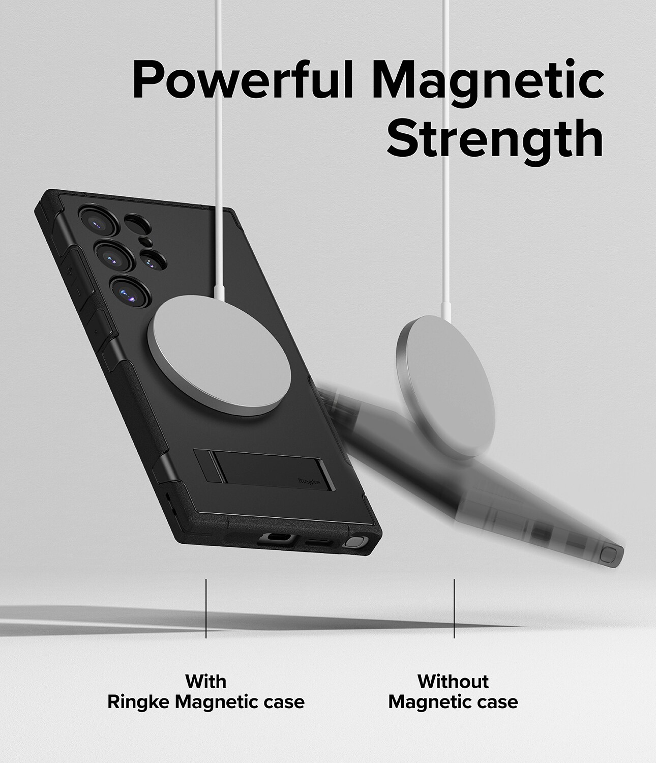 Samsung Galaxy S24 Ultra Alles magnetiske cover, Sort