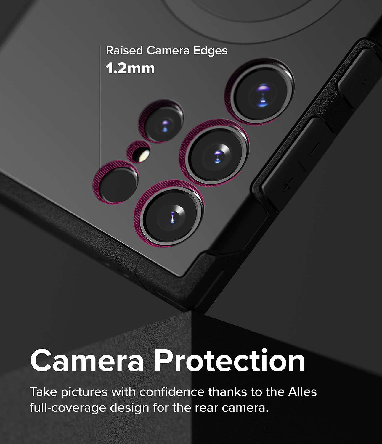 Samsung Galaxy S24 Ultra Alles magnetiske cover, Sort