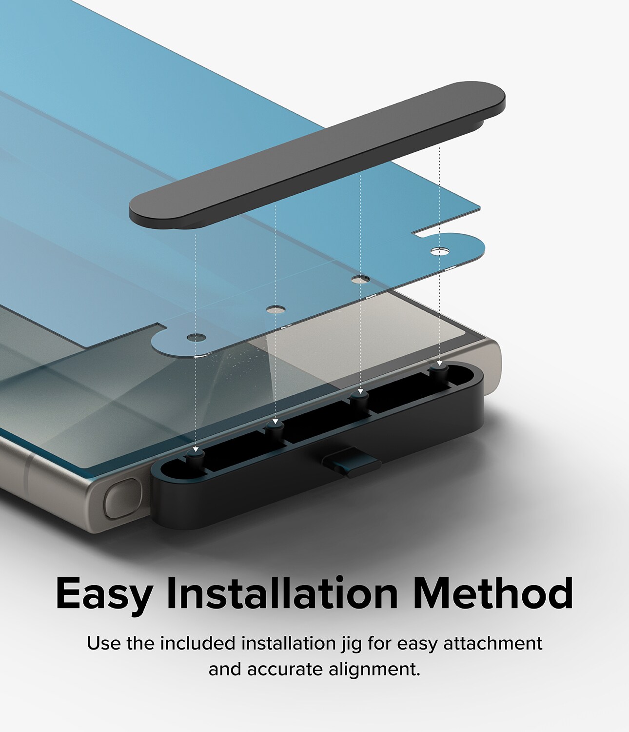 Samsung Galaxy S24 Ultra Skærmbeskytter beskyttelsesfilm - Dual Easy (2-pak)