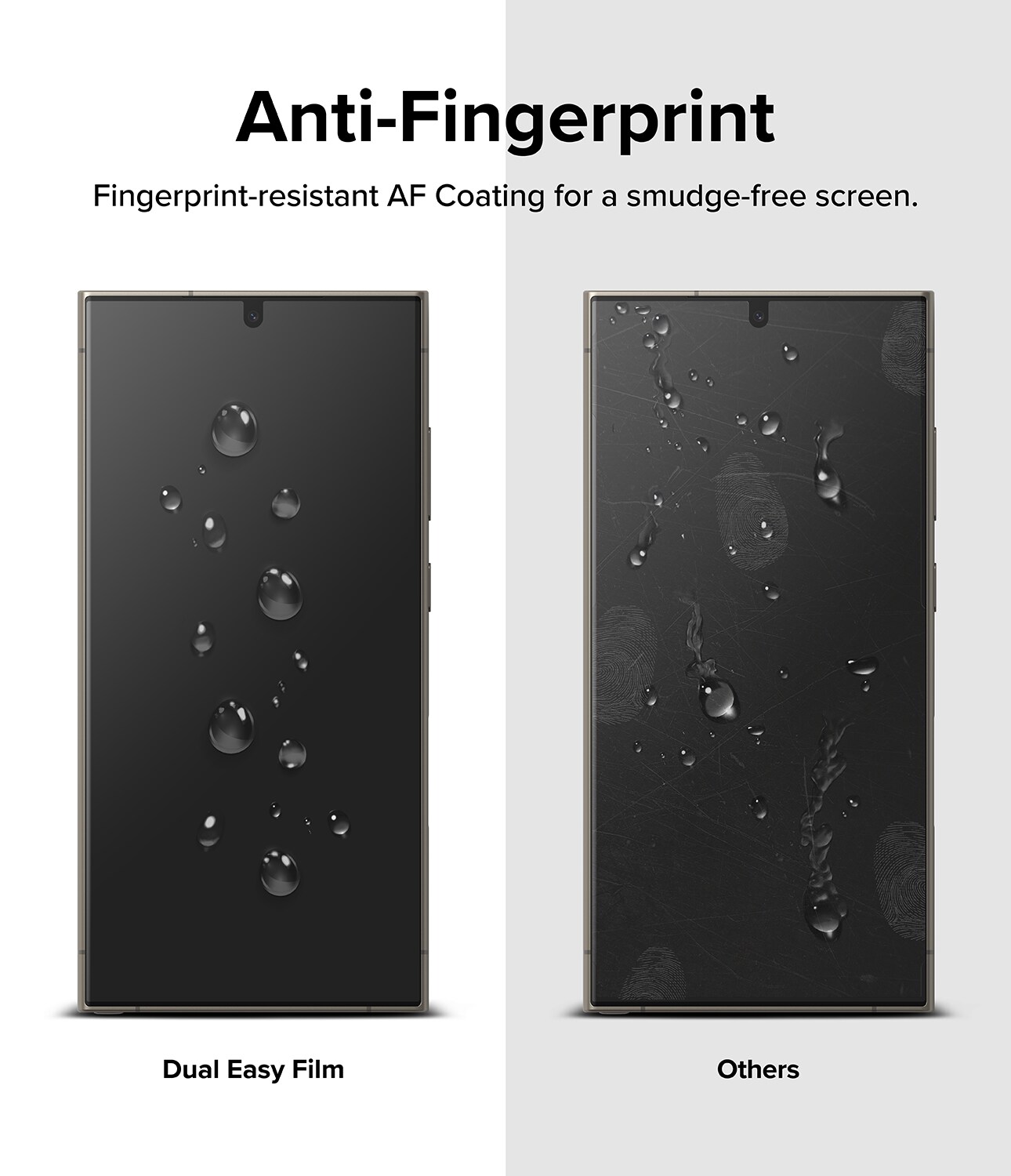 Samsung Galaxy S24 Ultra Skærmbeskytter beskyttelsesfilm - Dual Easy (2-pak)
