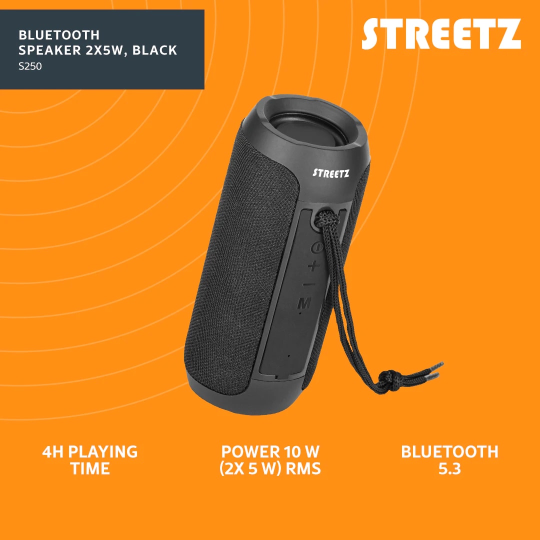 Bluetooth-højttaler, Sort
