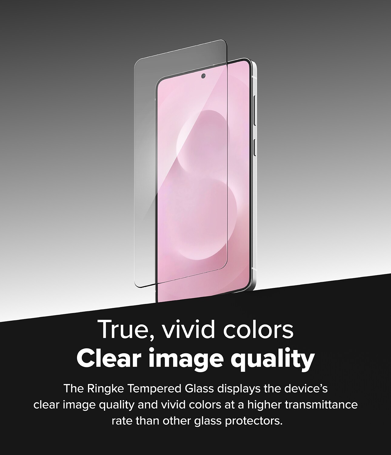 Samsung Galaxy S25 Edge Skærmbeskytter i glas med monteringsramme (2-pak)