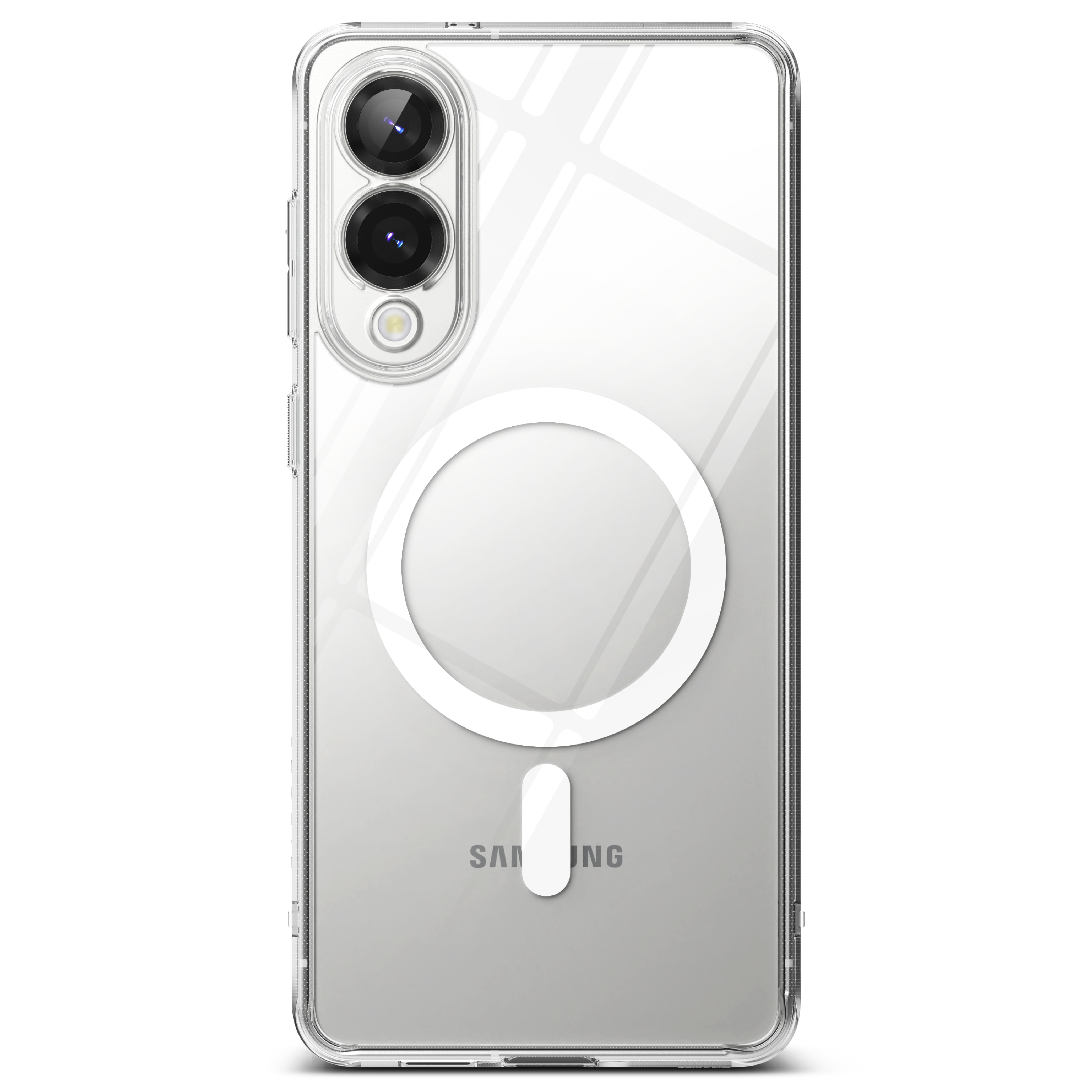 Samsung Galaxy S25 Edge Fusion MagSafe cover, Gennemsigtig