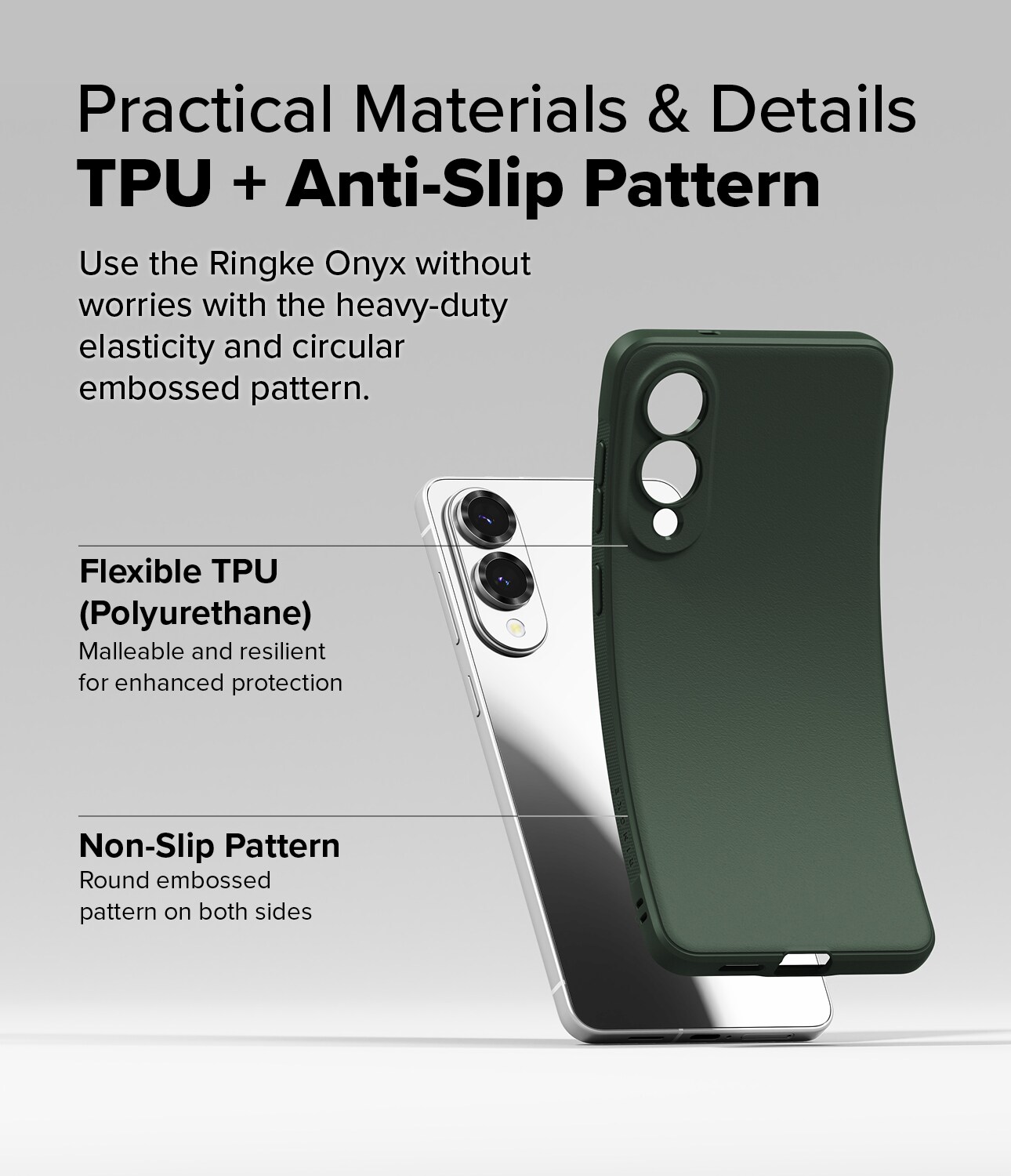 Samsung Galaxy S25 Edge Onyx Cover, Dark Green