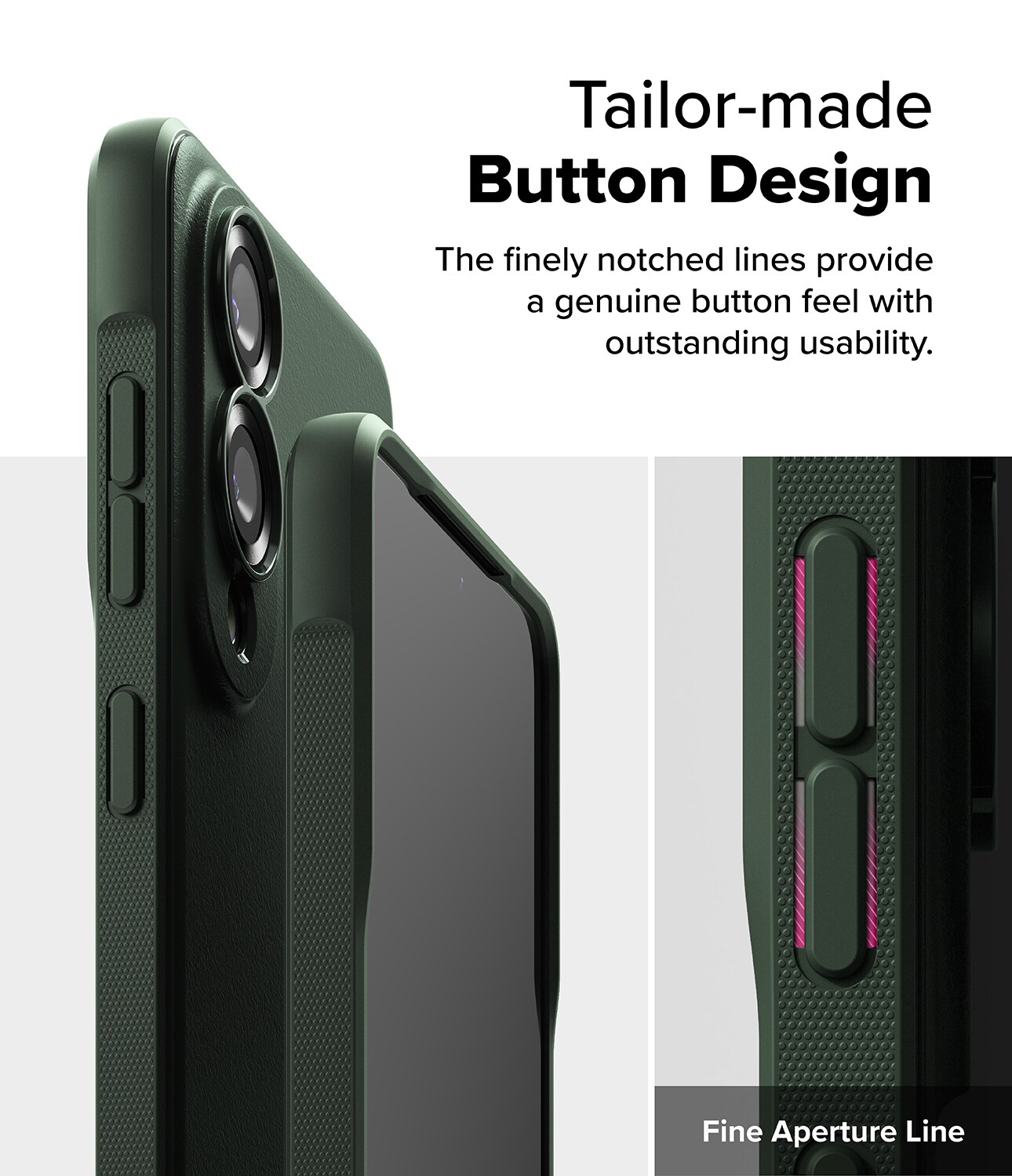 Samsung Galaxy S25 Edge Onyx Cover, Dark Green